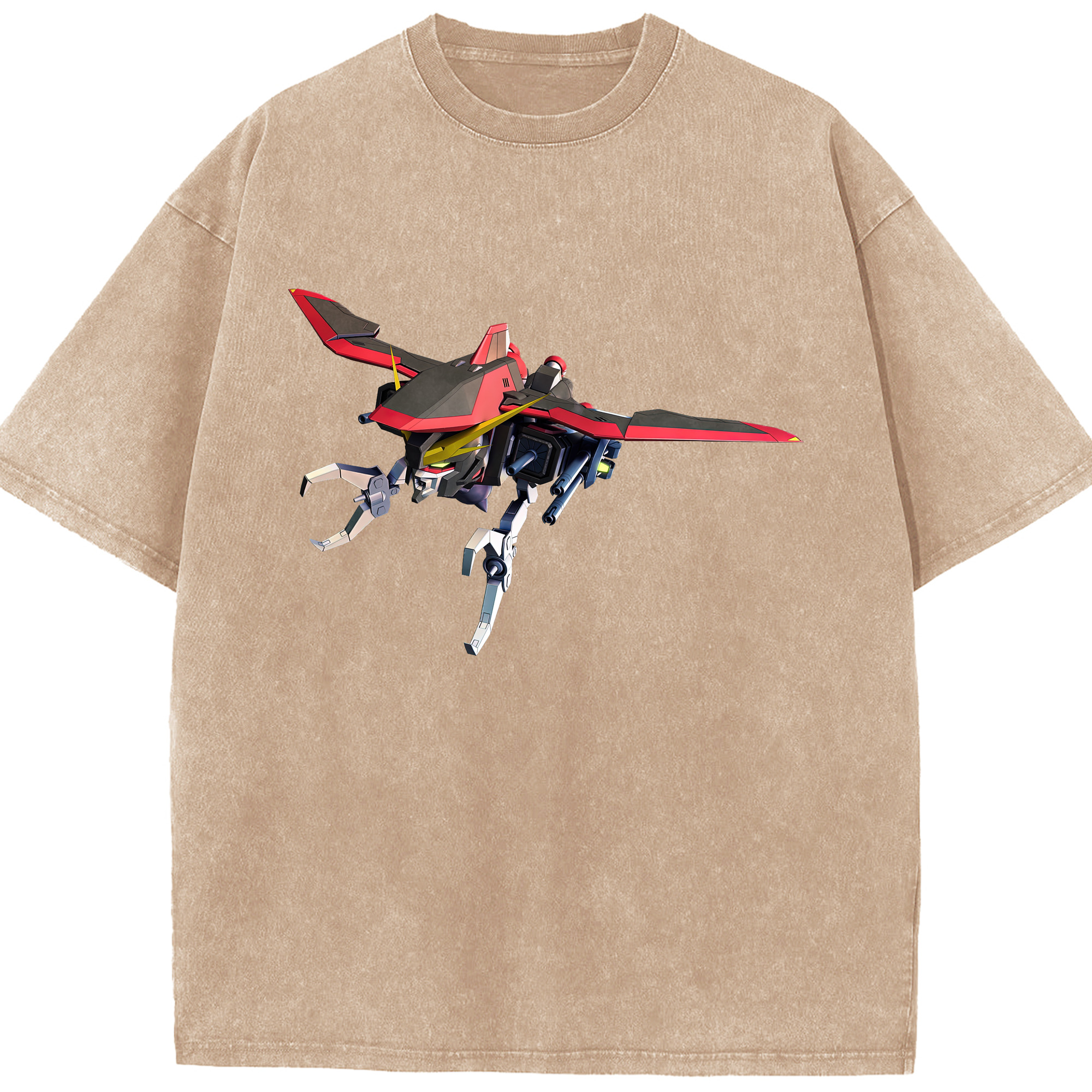 （画像用） 機動戦士ガンダム Mobile Suit Gundam 綿100% ヴィンテージ風 半袖Tシャツ（フロントプリント）
