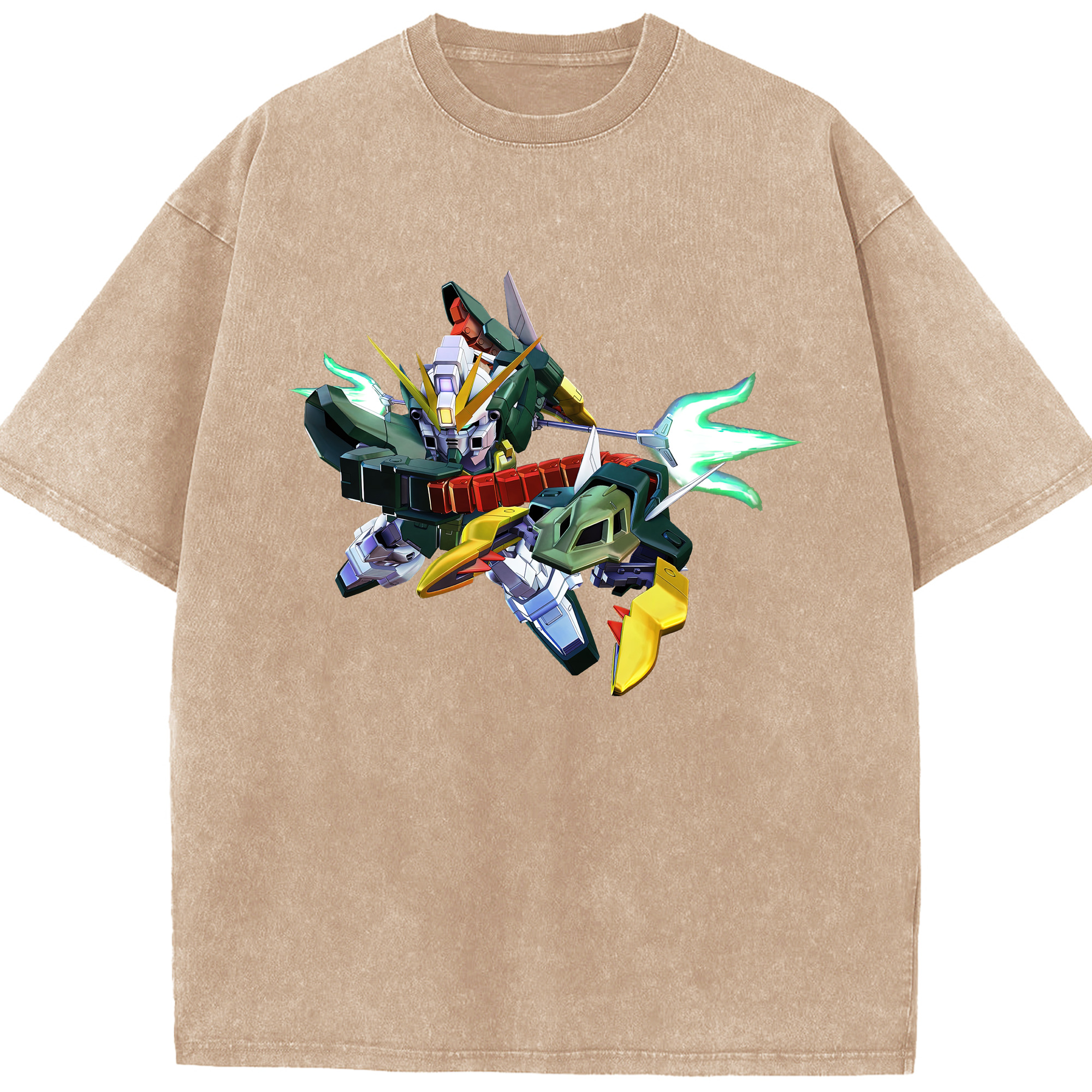 （画像用） 機動戦士ガンダム Mobile Suit Gundam 綿100% ヴィンテージ風 半袖Tシャツ（フロントプリント）