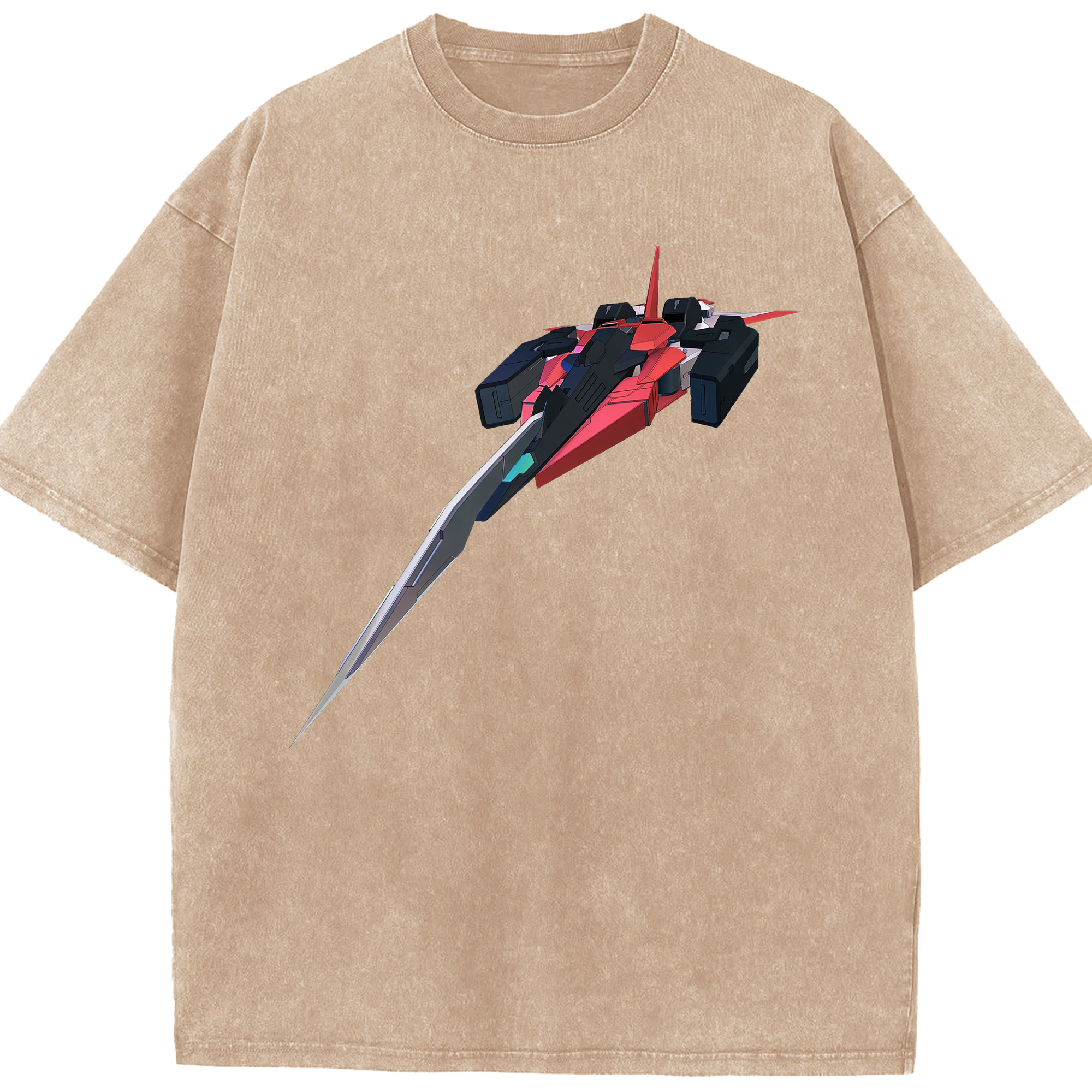 （画像用） 機動戦士ガンダム Mobile Suit Gundam 綿100% ヴィンテージ風 半袖Tシャツ（フロントプリント）