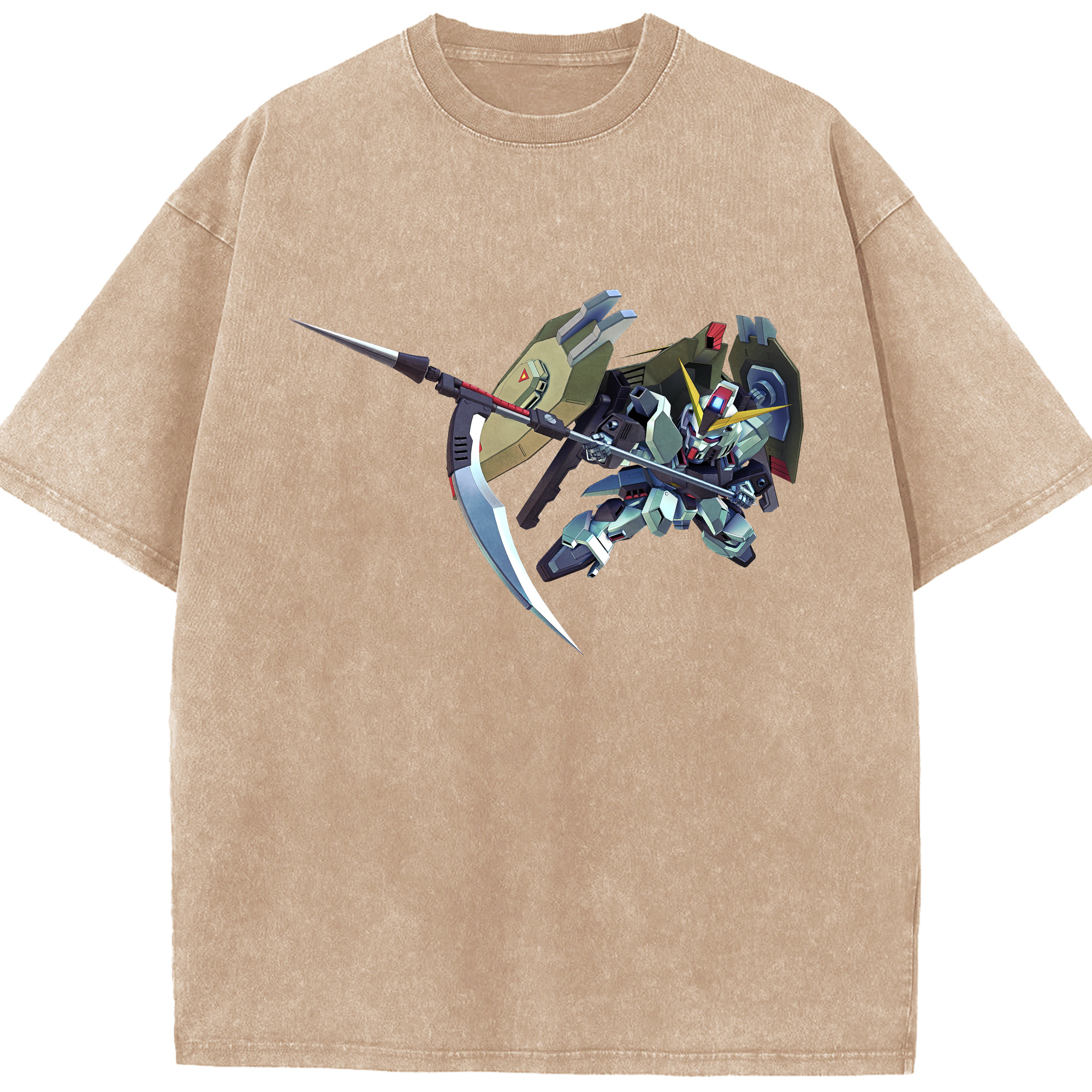 （画像用） 機動戦士ガンダム Mobile Suit Gundam 綿100% ヴィンテージ風 半袖Tシャツ（フロントプリント）