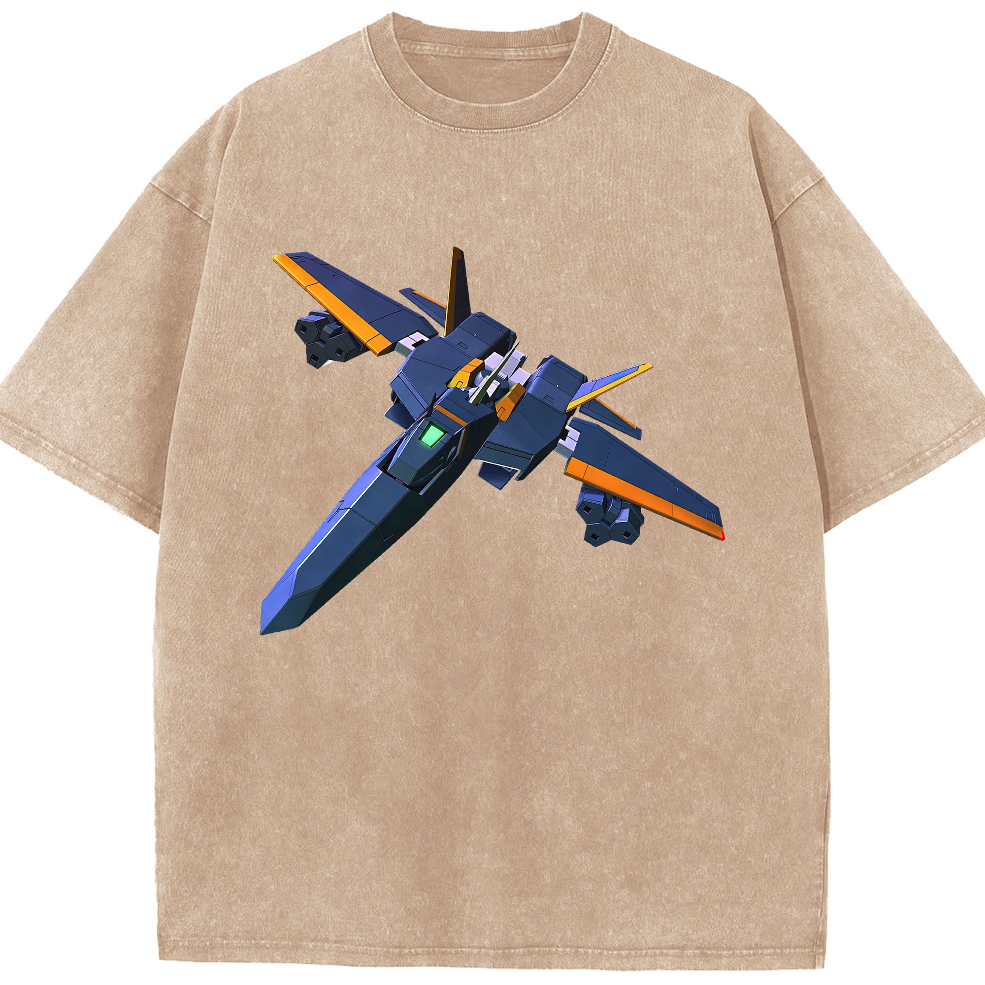 （画像用） 機動戦士ガンダム Mobile Suit Gundam 綿100% ヴィンテージ風 半袖Tシャツ（フロントプリント）