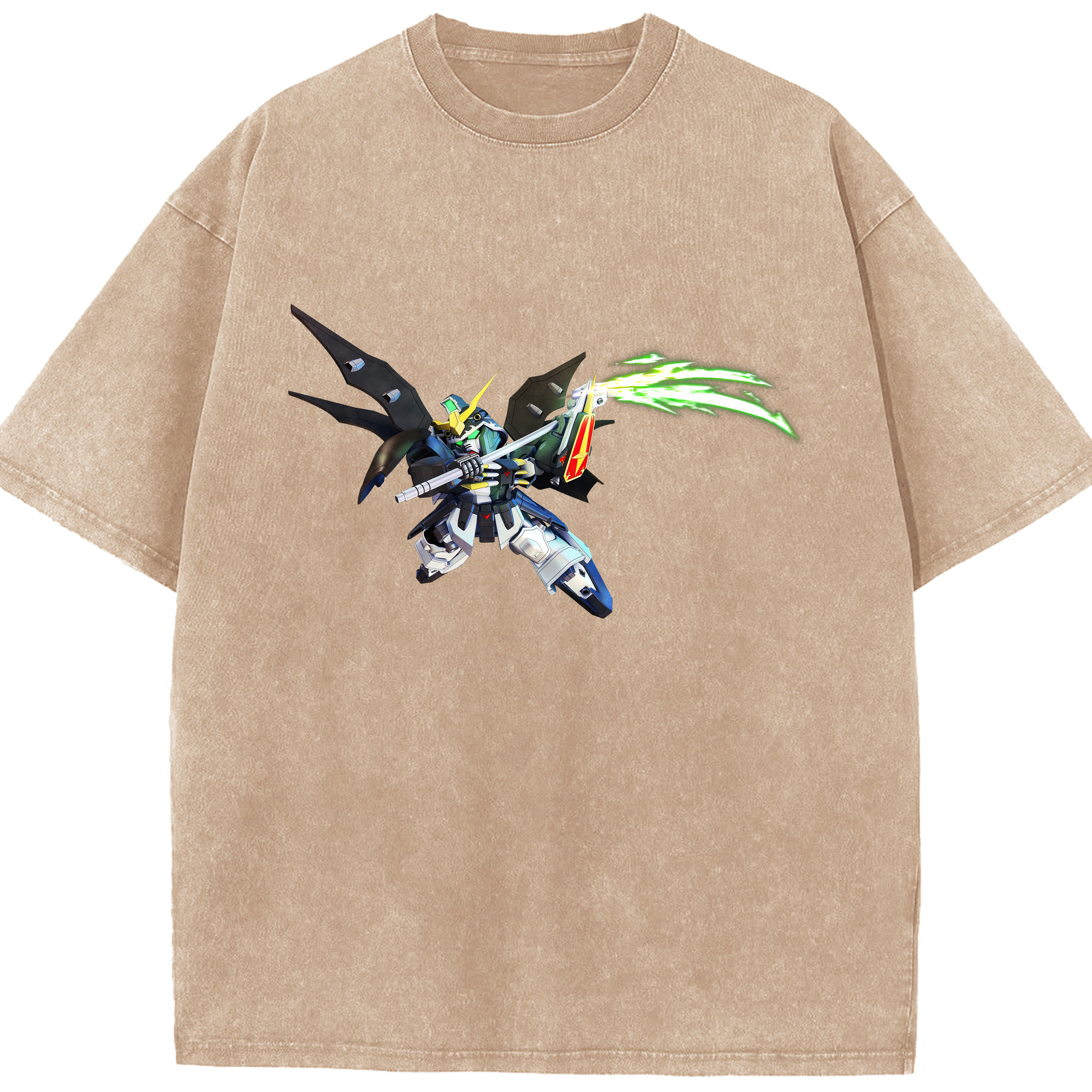 （画像用） 機動戦士ガンダム Mobile Suit Gundam 綿100% ヴィンテージ風 半袖Tシャツ（フロントプリント）