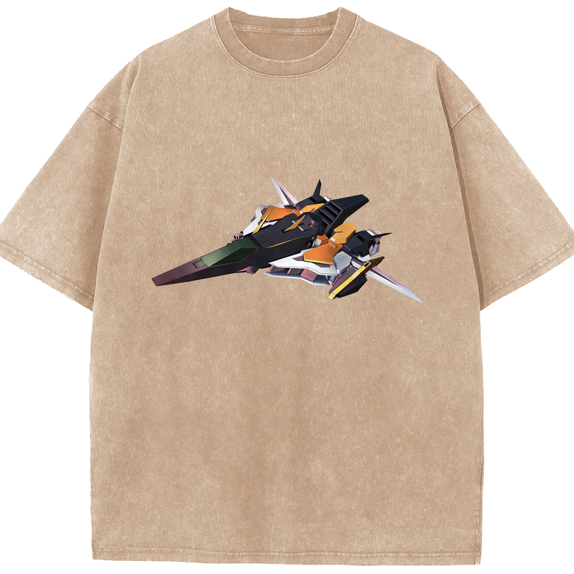 （画像用） 機動戦士ガンダム Mobile Suit Gundam 綿100% ヴィンテージ風 半袖Tシャツ（フロントプリント）