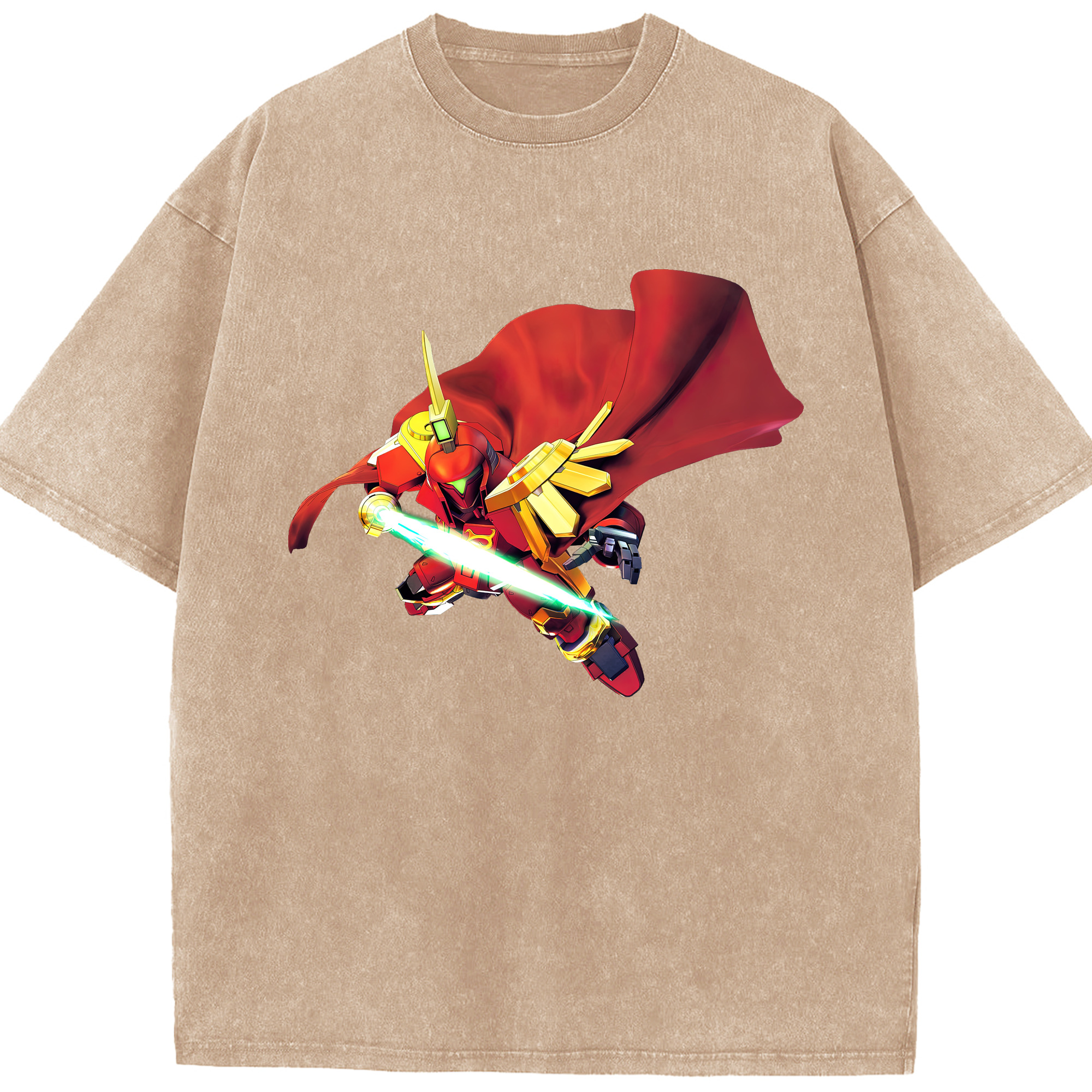 （画像用） 機動戦士ガンダム Mobile Suit Gundam 綿100% ヴィンテージ風 半袖Tシャツ（フロントプリント）
