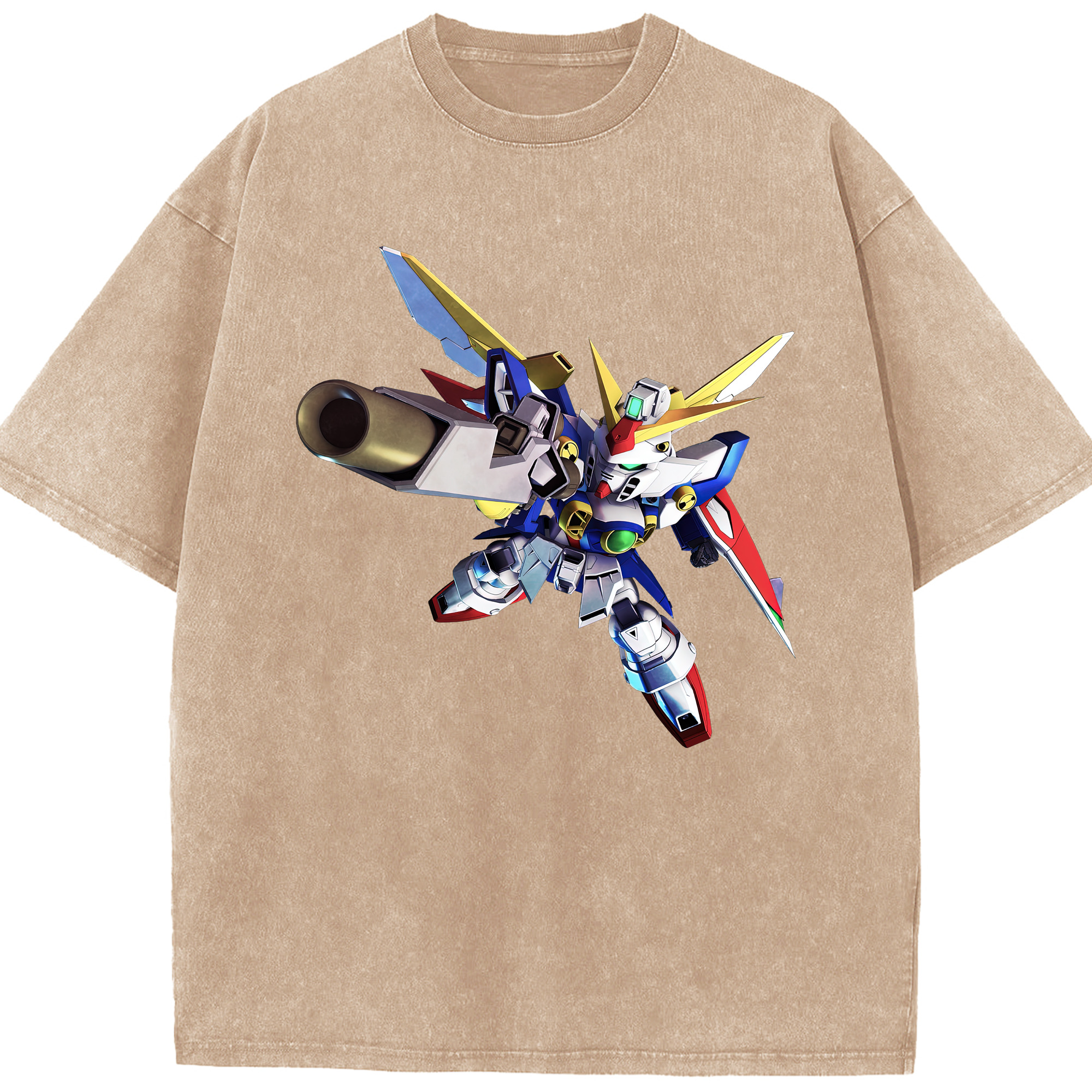 （画像用） 機動戦士ガンダム Mobile Suit Gundam 綿100% ヴィンテージ風 半袖Tシャツ（フロントプリント）