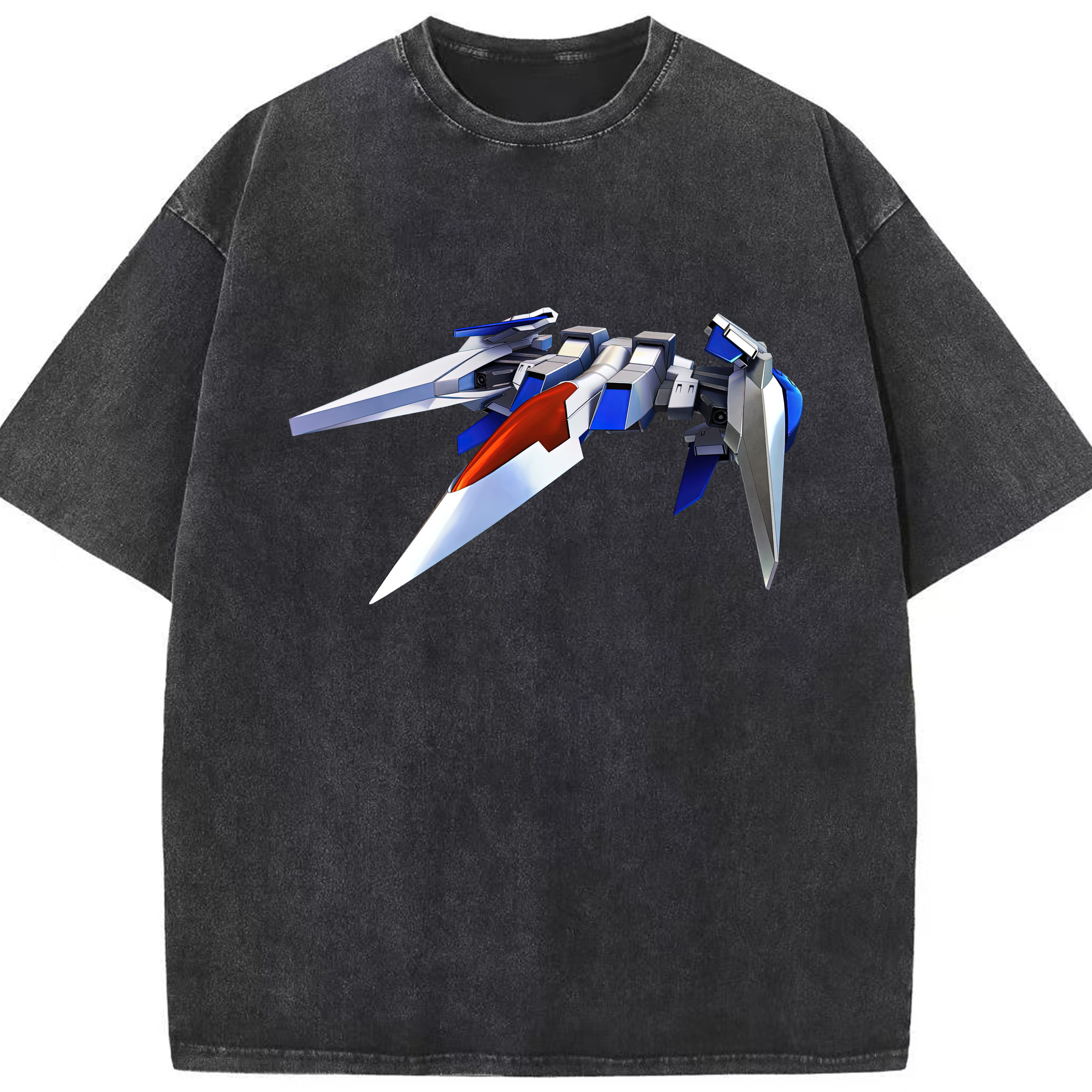 （画像用） 機動戦士ガンダム Mobile Suit Gundam 綿100% ヴィンテージ風 半袖Tシャツ（フロントプリント）