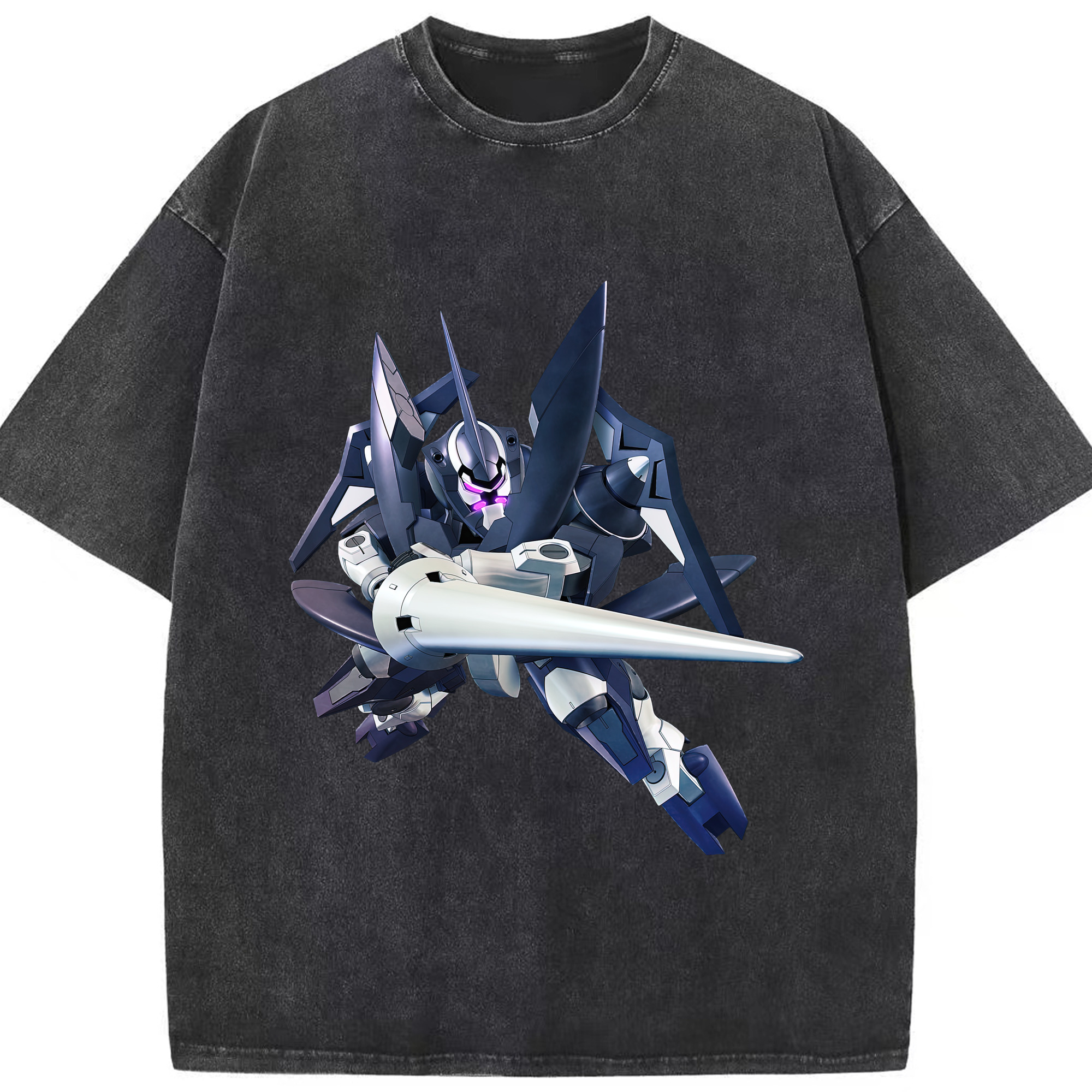 （画像用） 機動戦士ガンダム Mobile Suit Gundam 綿100% ヴィンテージ風 半袖Tシャツ（フロントプリント）