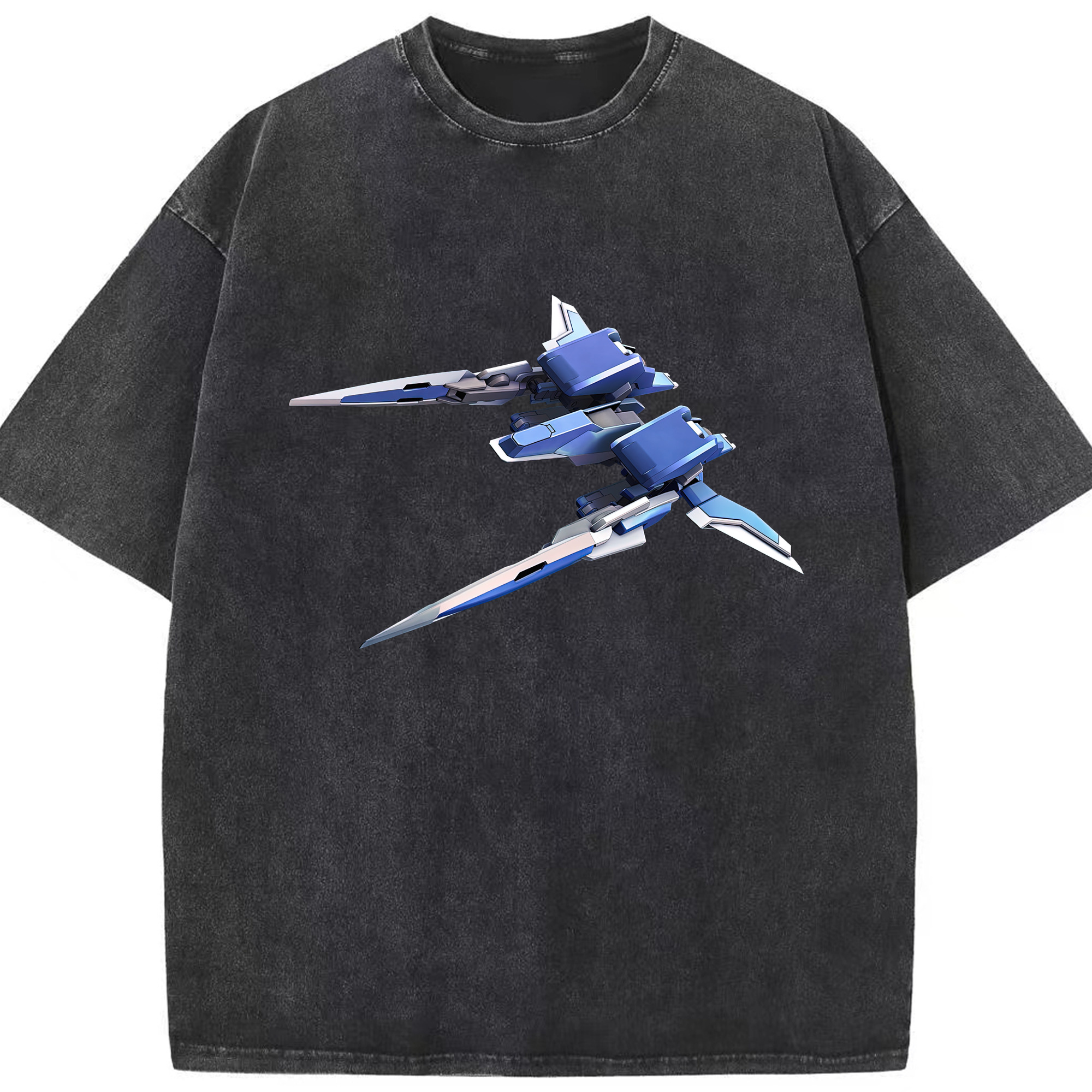 （画像用） 機動戦士ガンダム Mobile Suit Gundam 綿100% ヴィンテージ風 半袖Tシャツ（フロントプリント）