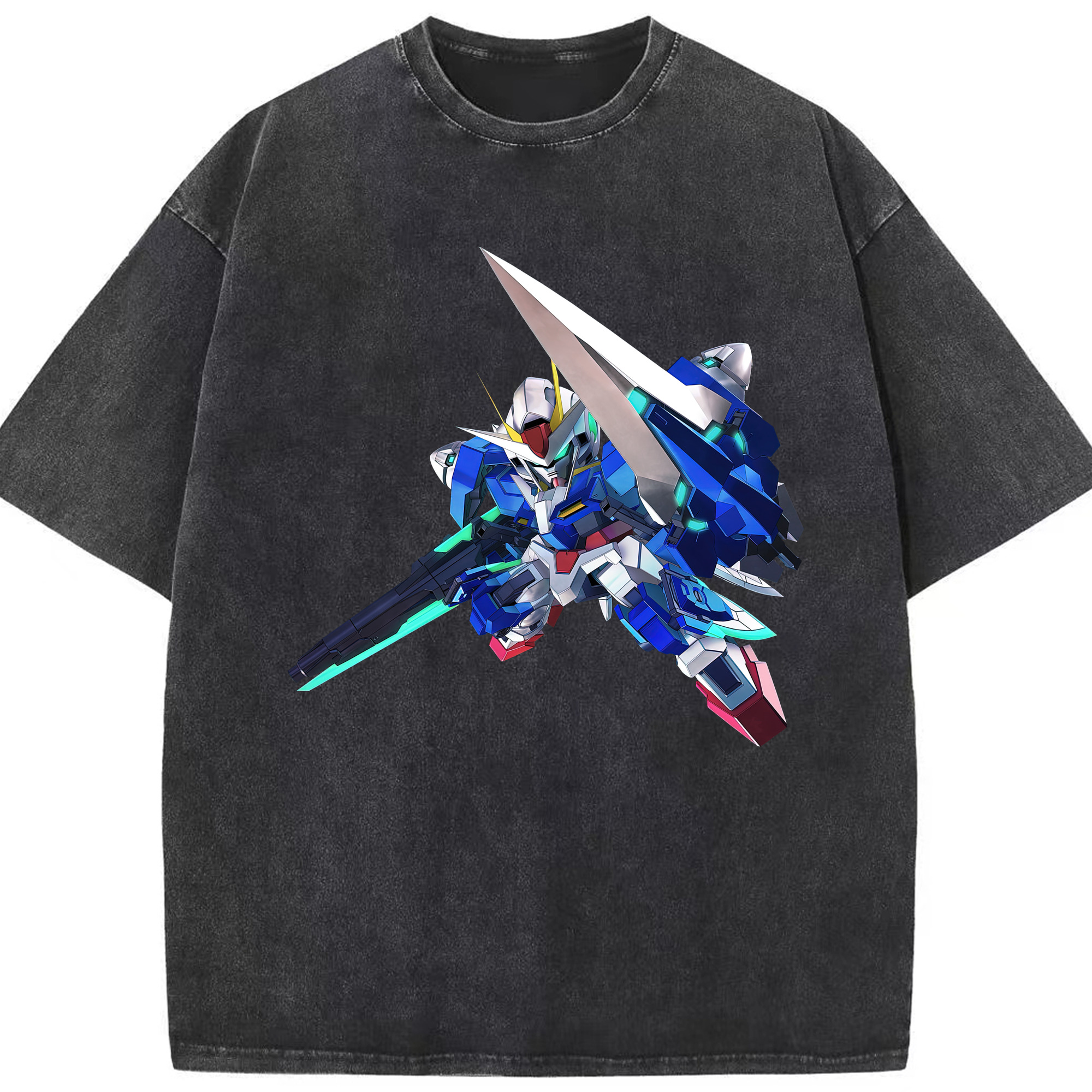 （画像用） 機動戦士ガンダム Mobile Suit Gundam 綿100% ヴィンテージ風 半袖Tシャツ（フロントプリント）