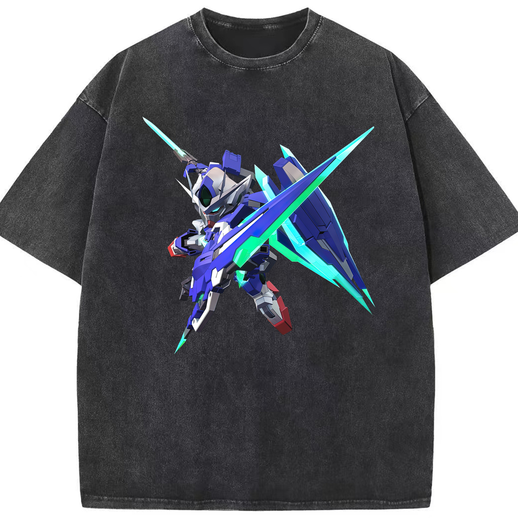（画像用） 機動戦士ガンダム Mobile Suit Gundam 綿100% ヴィンテージ風 半袖Tシャツ（フロントプリント）