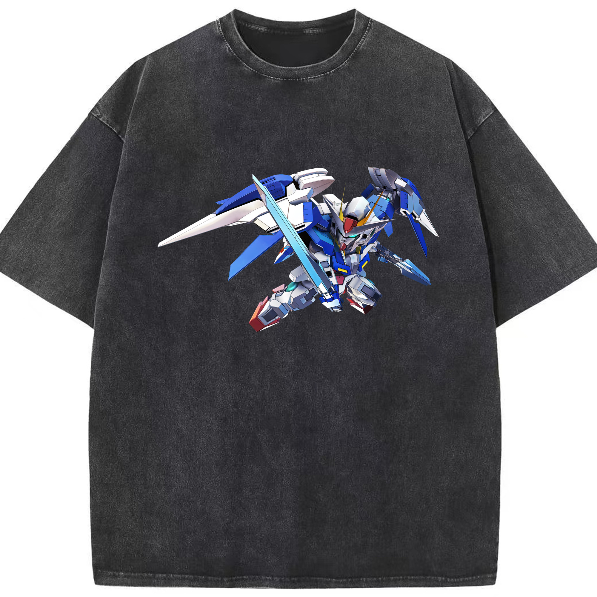 （画像用） 機動戦士ガンダム Mobile Suit Gundam 綿100% ヴィンテージ風 半袖Tシャツ（フロントプリント）