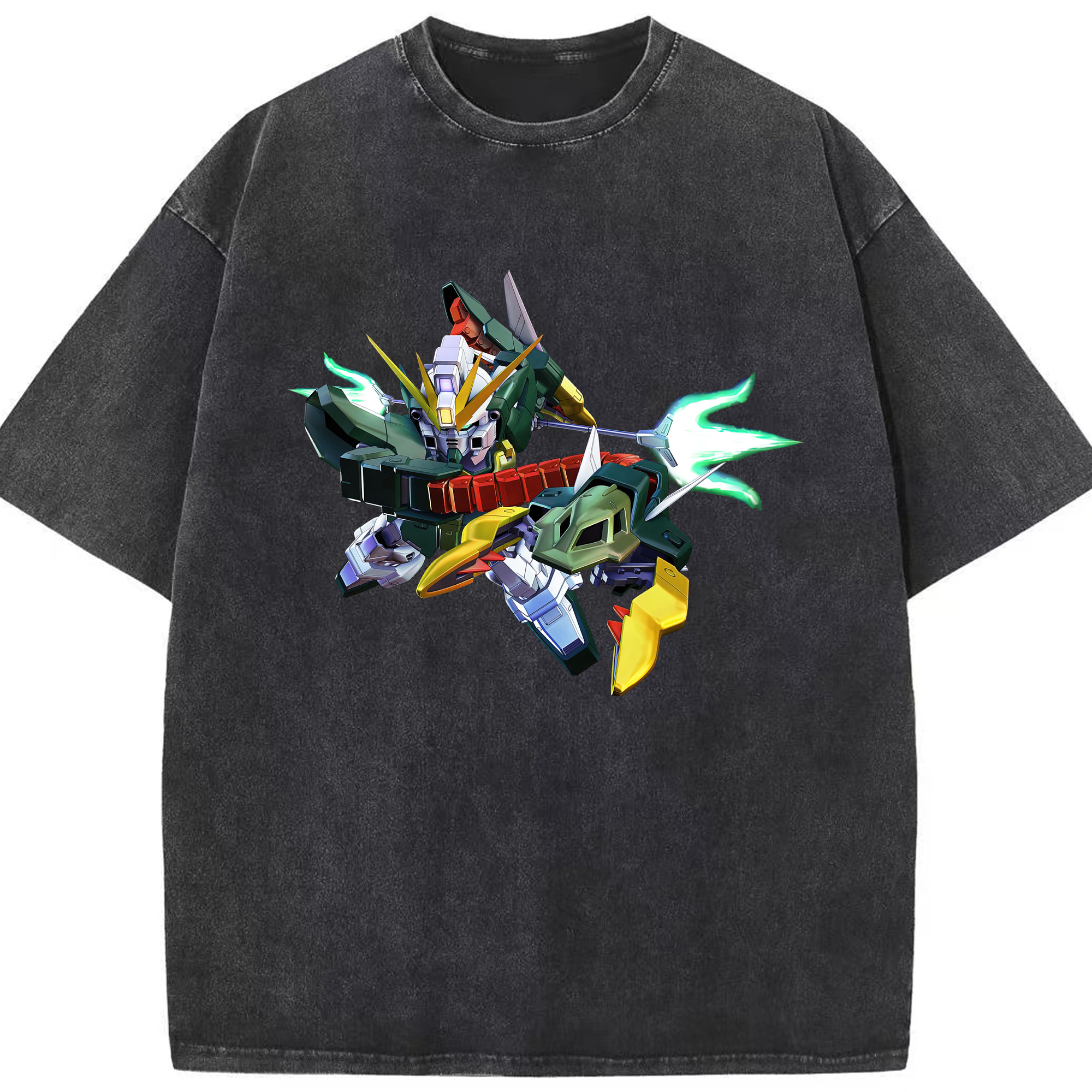 （画像用） 機動戦士ガンダム Mobile Suit Gundam 綿100% ヴィンテージ風 半袖Tシャツ（フロントプリント）