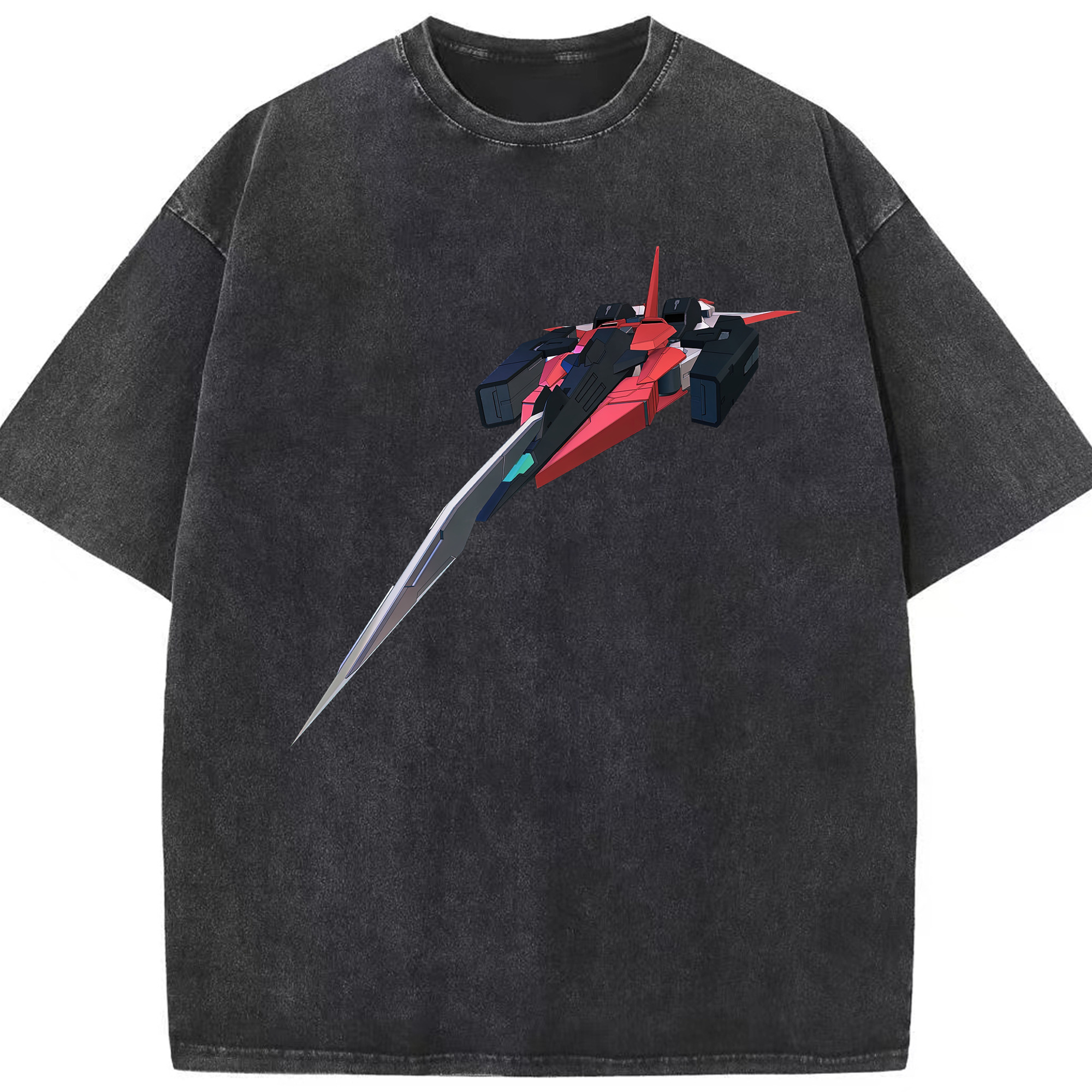 （画像用） 機動戦士ガンダム Mobile Suit Gundam 綿100% ヴィンテージ風 半袖Tシャツ（フロントプリント）