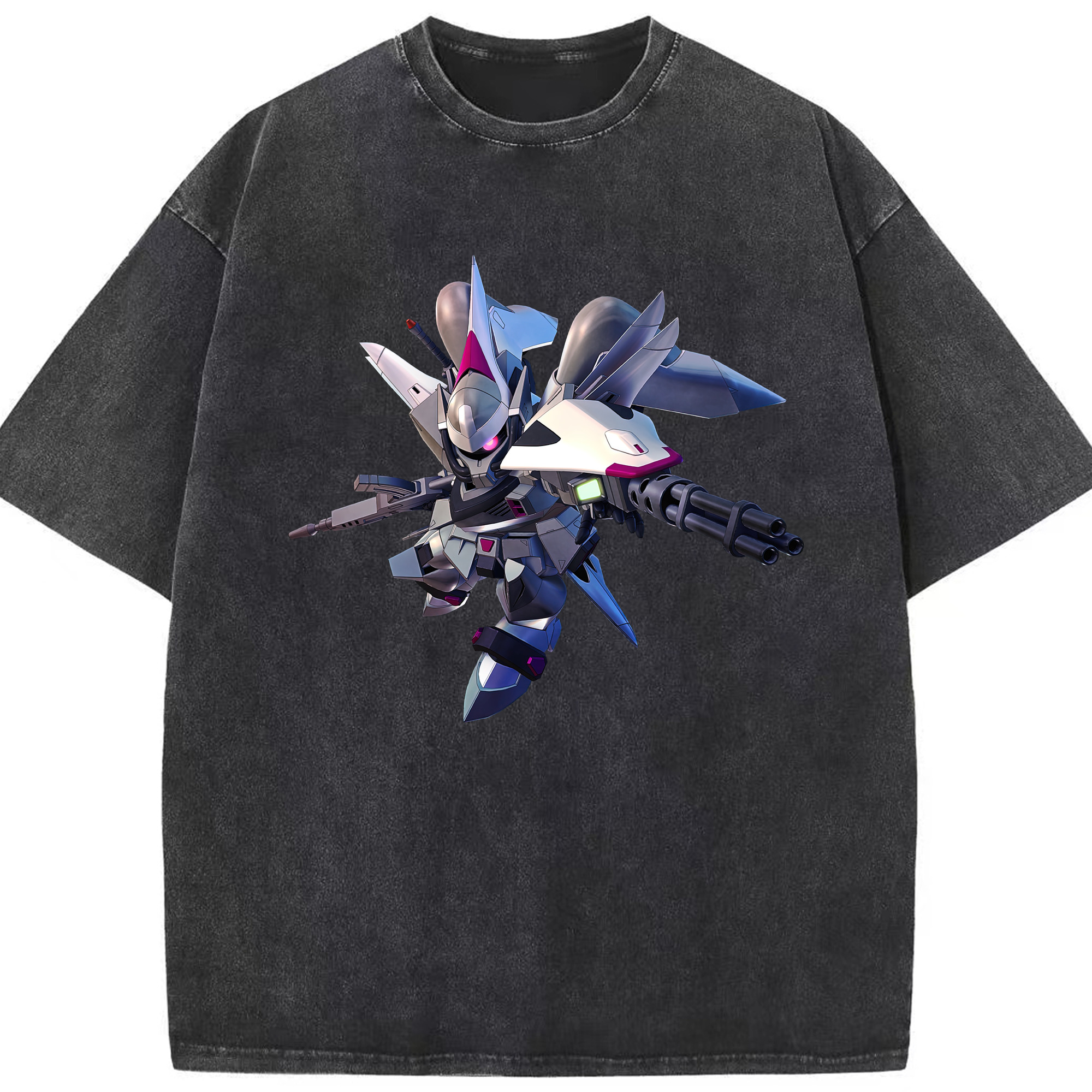 （画像用） 機動戦士ガンダム Mobile Suit Gundam 綿100% ヴィンテージ風 半袖Tシャツ（フロントプリント）