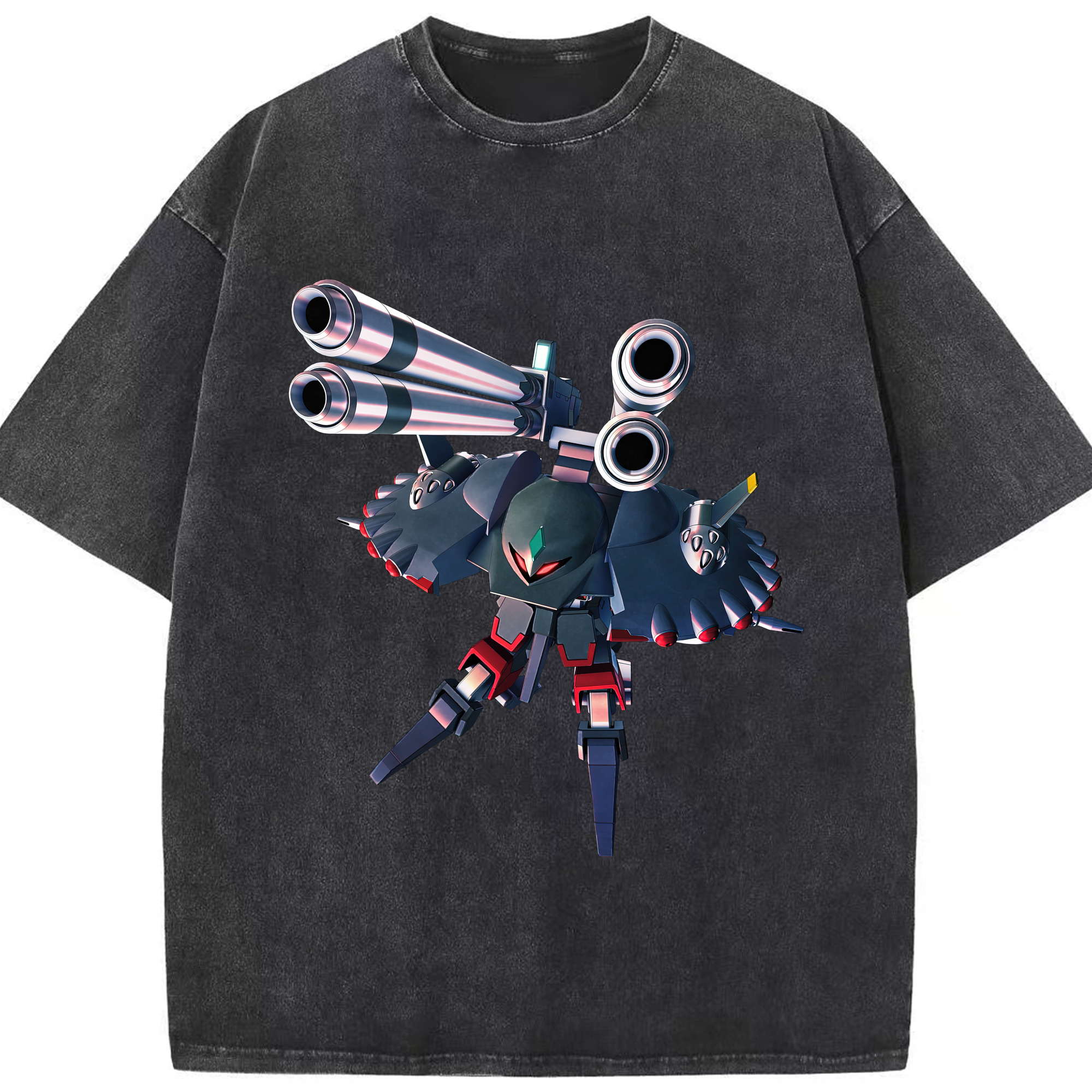 （画像用） 機動戦士ガンダム Mobile Suit Gundam 綿100% ヴィンテージ風 半袖Tシャツ（フロントプリント）