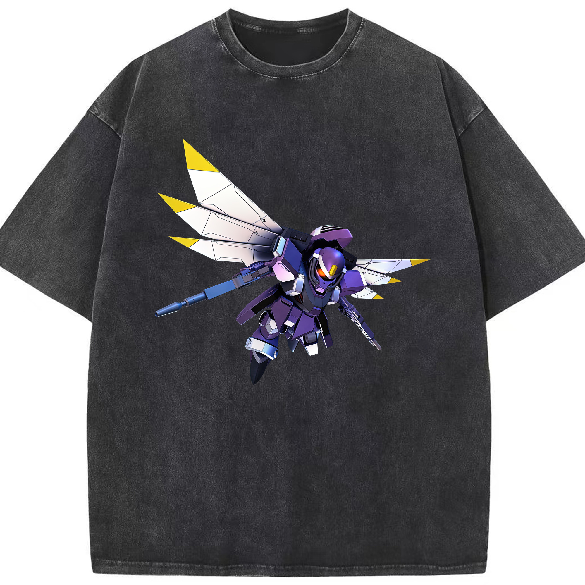 （画像用） 機動戦士ガンダム Mobile Suit Gundam 綿100% ヴィンテージ風 半袖Tシャツ（フロントプリント）
