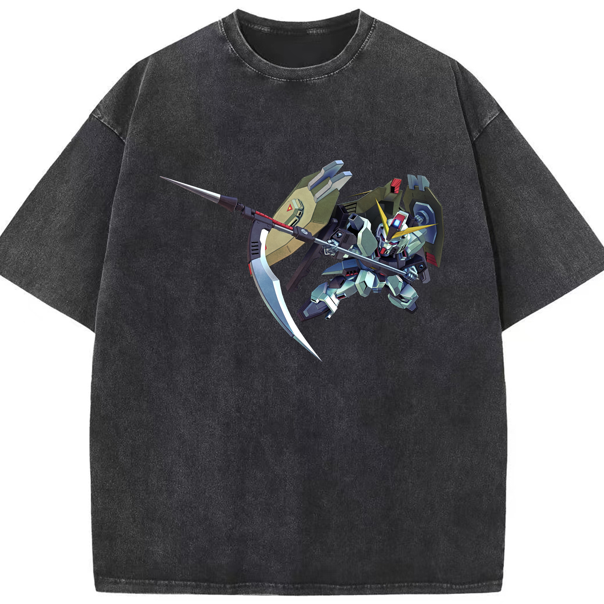 （画像用） 機動戦士ガンダム Mobile Suit Gundam 綿100% ヴィンテージ風 半袖Tシャツ（フロントプリント）