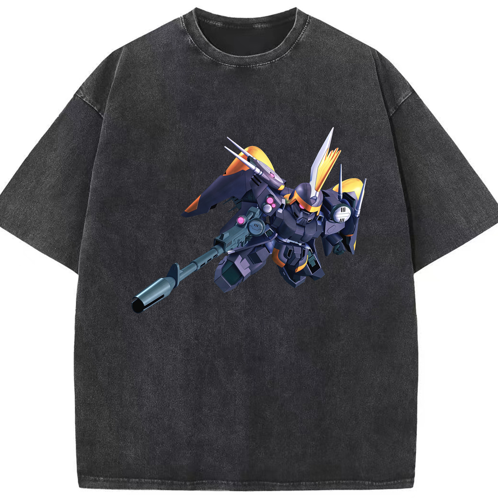 （画像用） 機動戦士ガンダム Mobile Suit Gundam 綿100% ヴィンテージ風 半袖Tシャツ（フロントプリント）