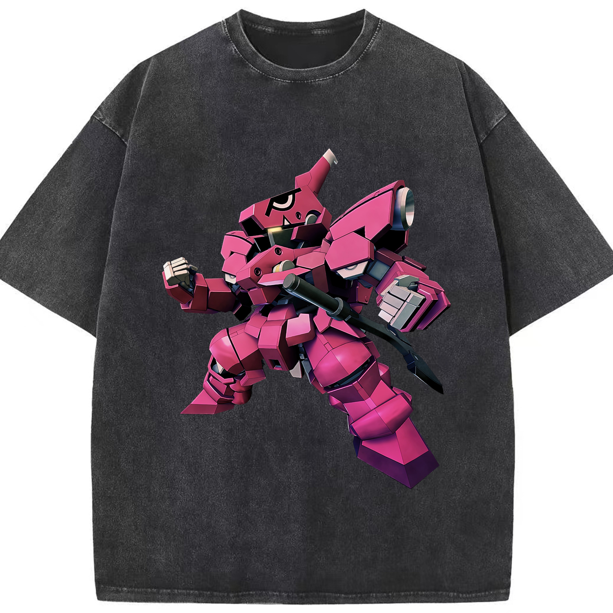 （画像用） 機動戦士ガンダム Mobile Suit Gundam 綿100% ヴィンテージ風 半袖Tシャツ（フロントプリント）