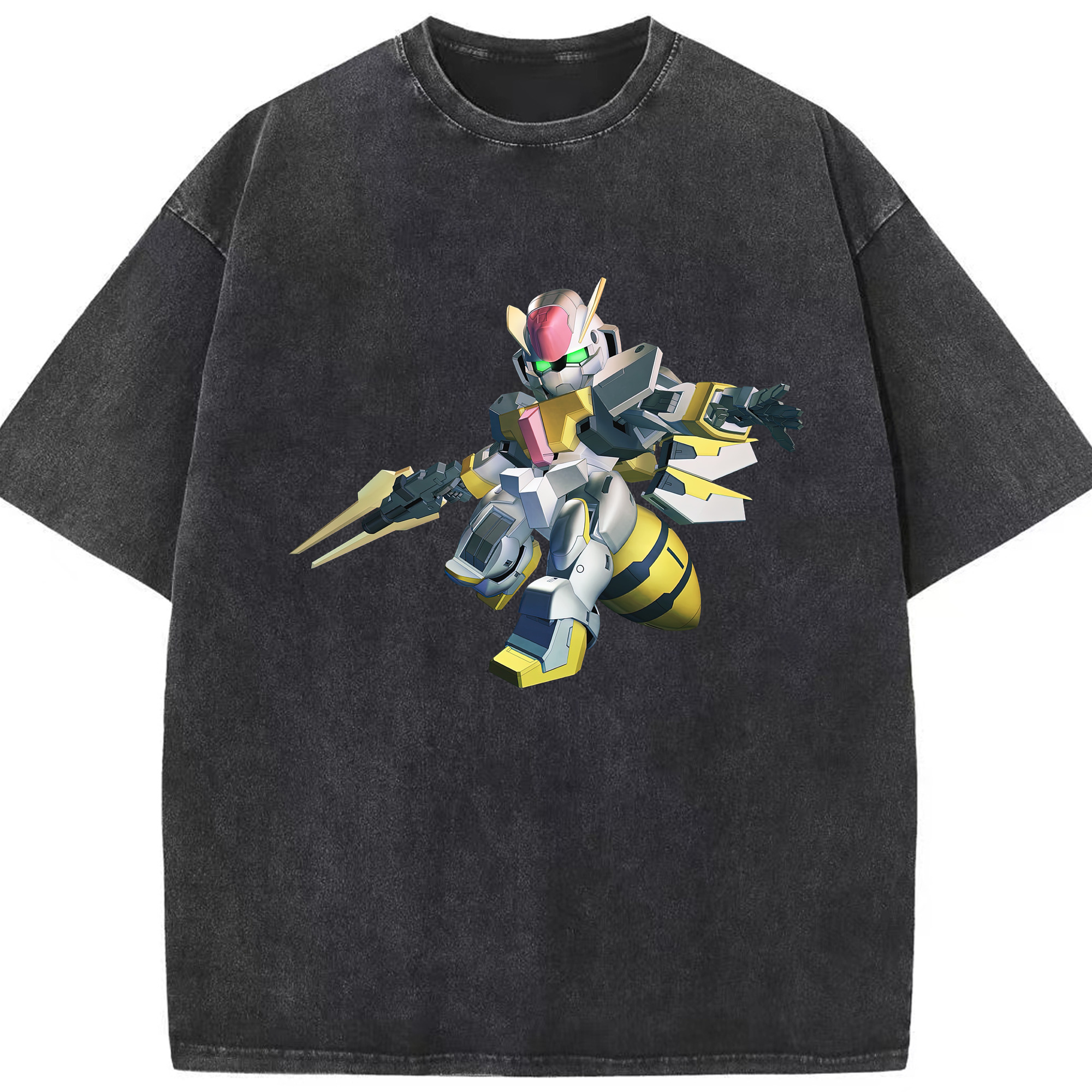 （画像用） 機動戦士ガンダム Mobile Suit Gundam 綿100% ヴィンテージ風 半袖Tシャツ（フロントプリント）