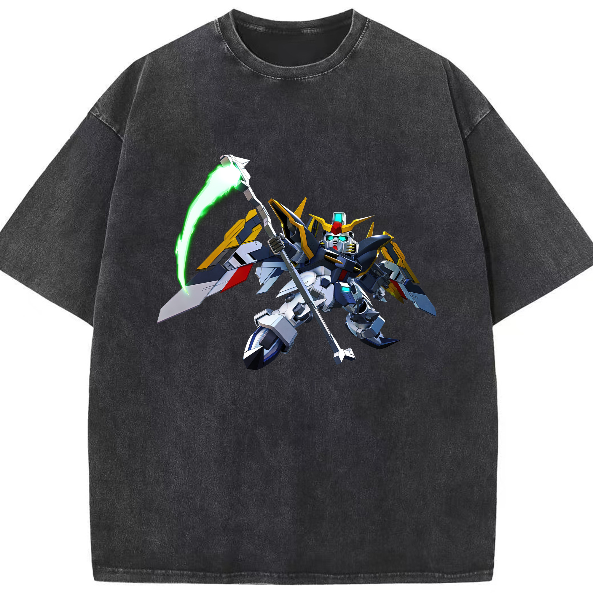 （画像用） 機動戦士ガンダム Mobile Suit Gundam 綿100% ヴィンテージ風 半袖Tシャツ（フロントプリント）