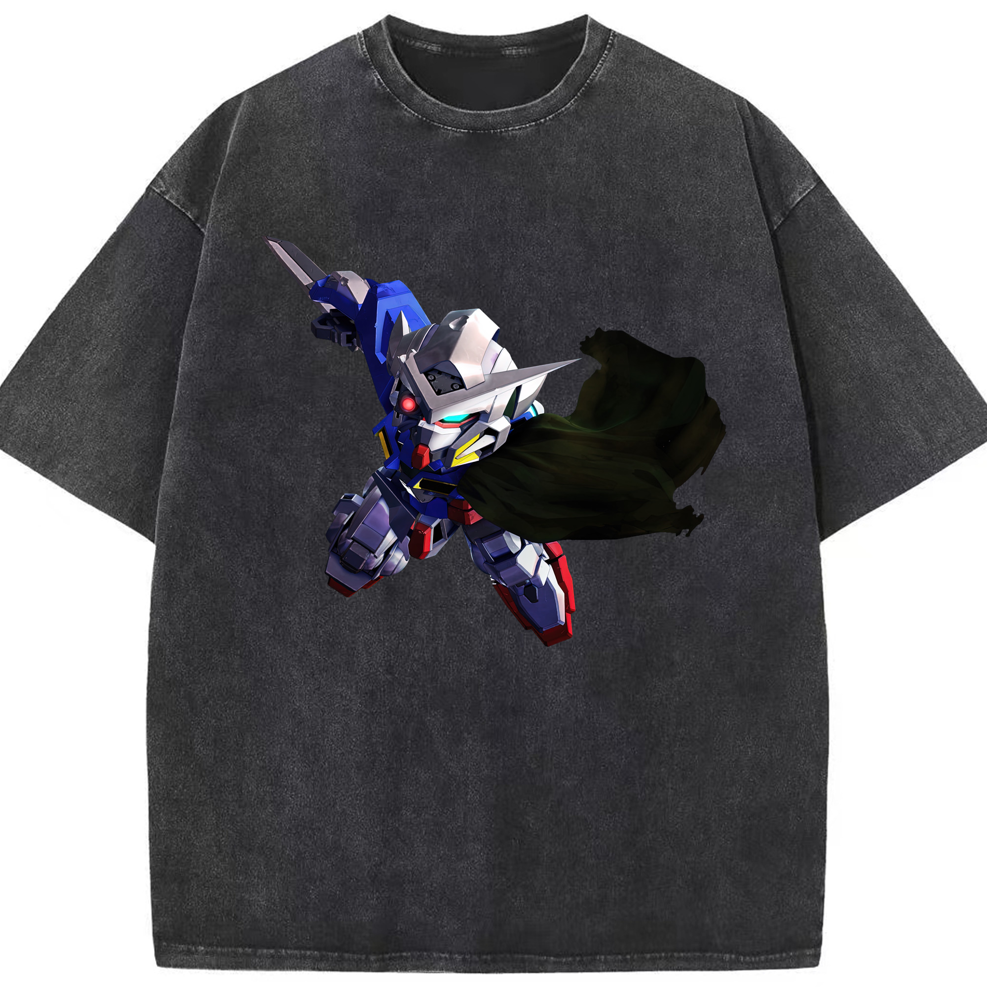 （画像用） 機動戦士ガンダム Mobile Suit Gundam 綿100% ヴィンテージ風 半袖Tシャツ（フロントプリント）