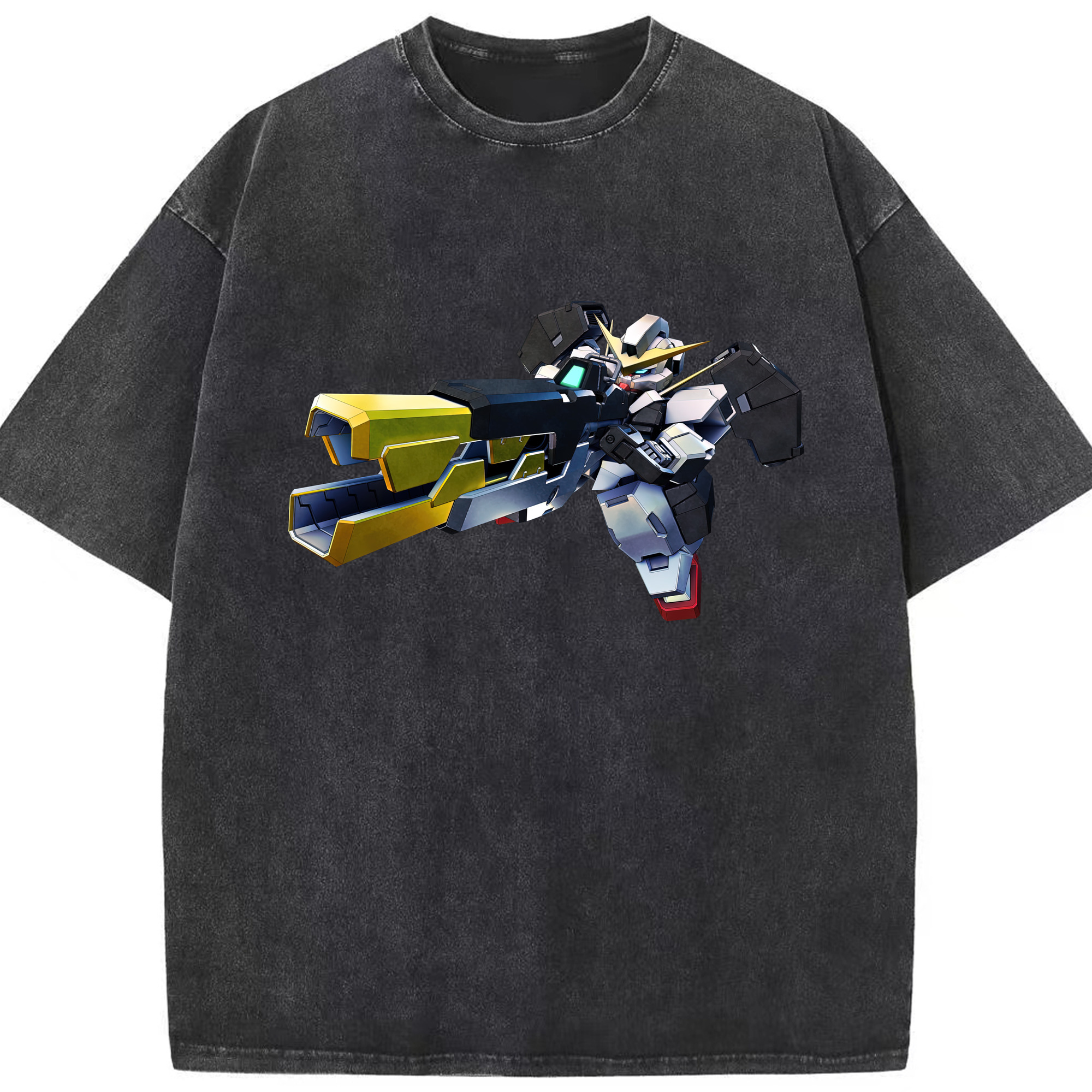 （画像用） 機動戦士ガンダム Mobile Suit Gundam 綿100% ヴィンテージ風 半袖Tシャツ（フロントプリント）