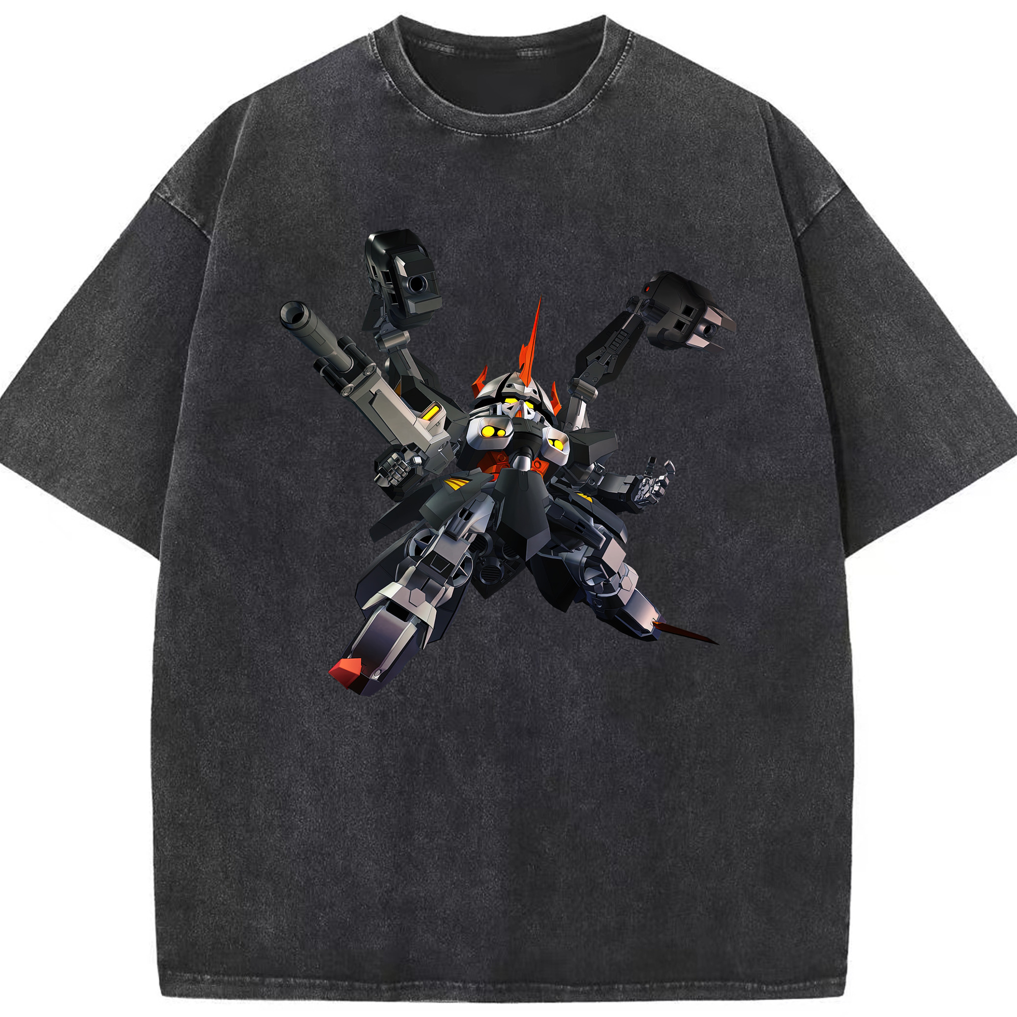 （画像用） 機動戦士ガンダム Mobile Suit Gundam 綿100% ヴィンテージ風 半袖Tシャツ（フロントプリント）