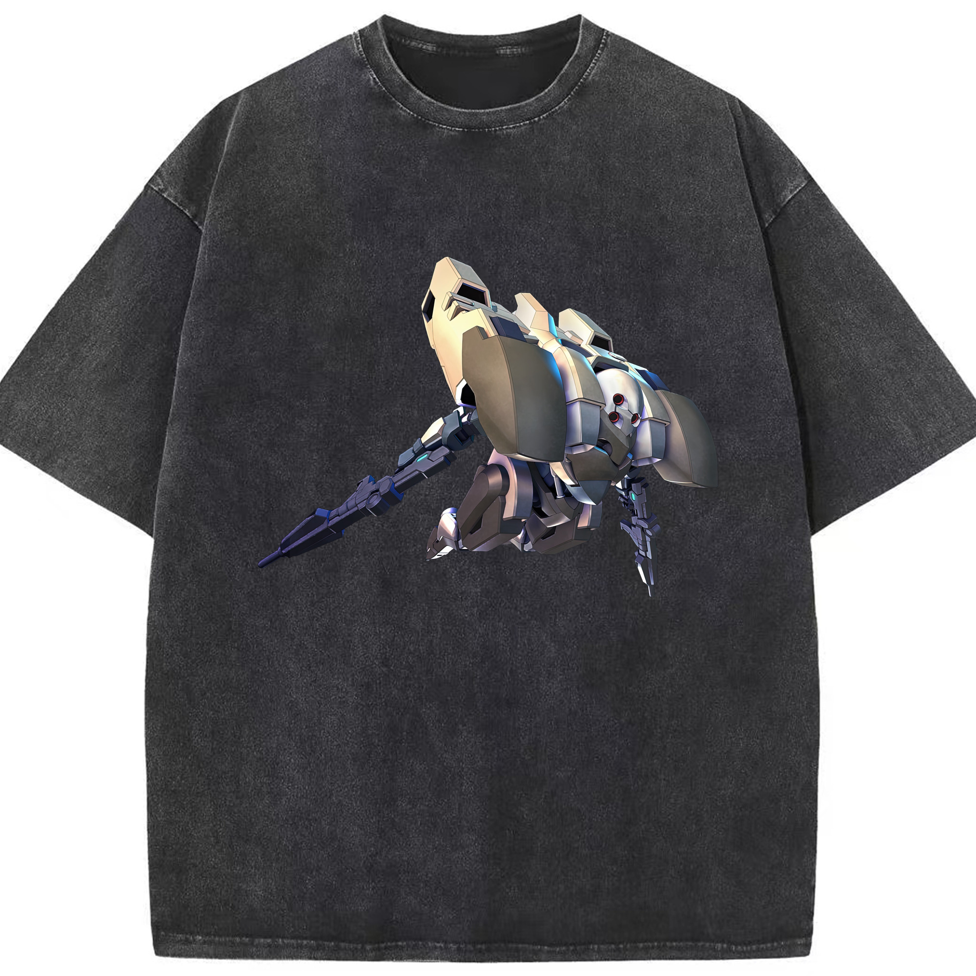 （画像用） 機動戦士ガンダム Mobile Suit Gundam 綿100% ヴィンテージ風 半袖Tシャツ（フロントプリント）