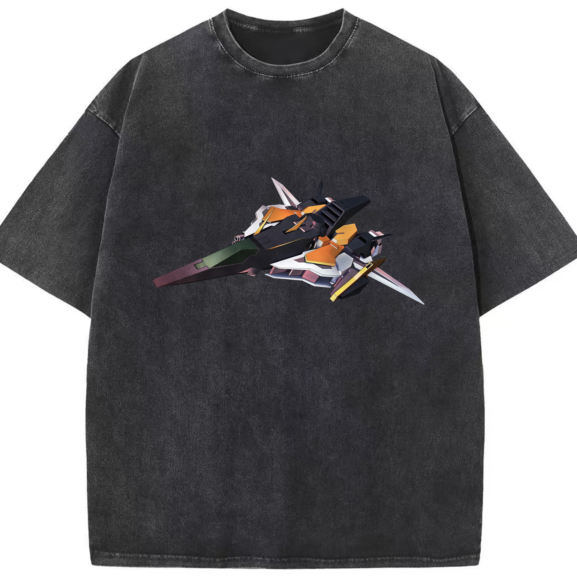（画像用） 機動戦士ガンダム Mobile Suit Gundam 綿100% ヴィンテージ風 半袖Tシャツ（フロントプリント）