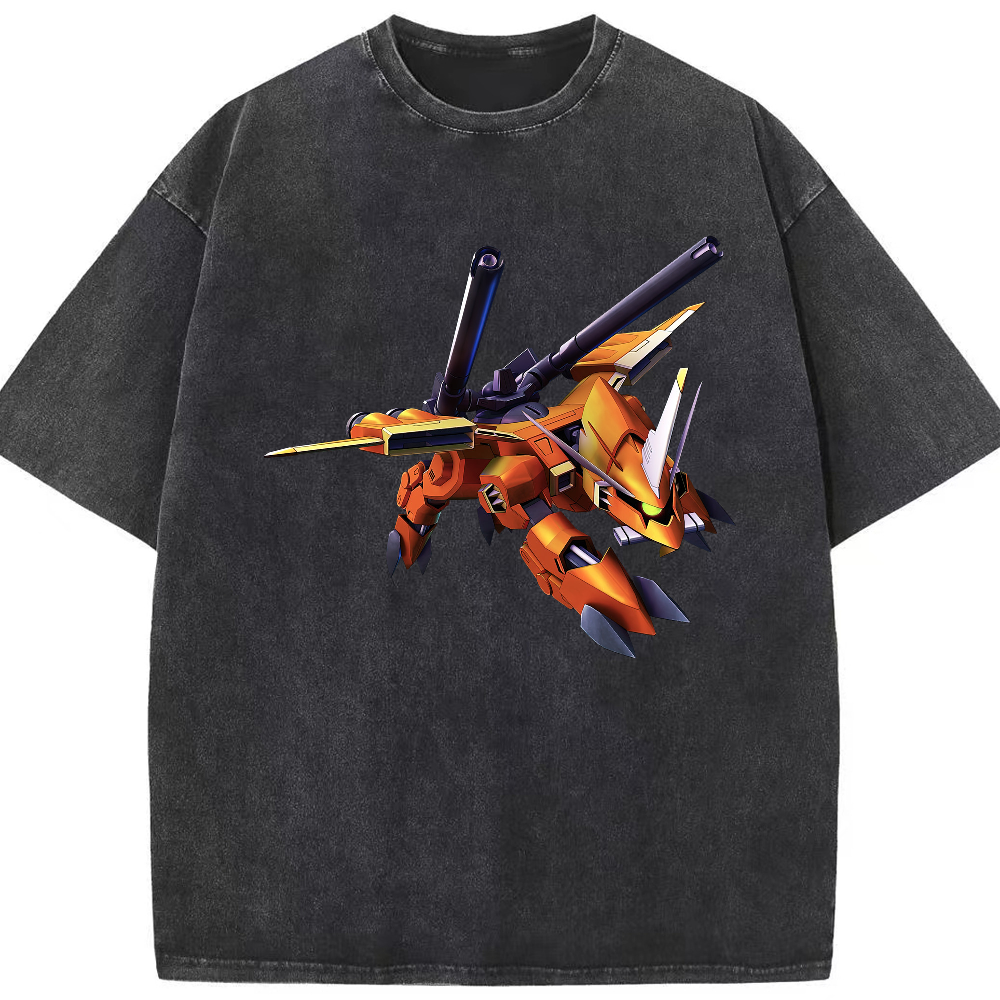 （画像用） 機動戦士ガンダム Mobile Suit Gundam 綿100% ヴィンテージ風 半袖Tシャツ（フロントプリント）