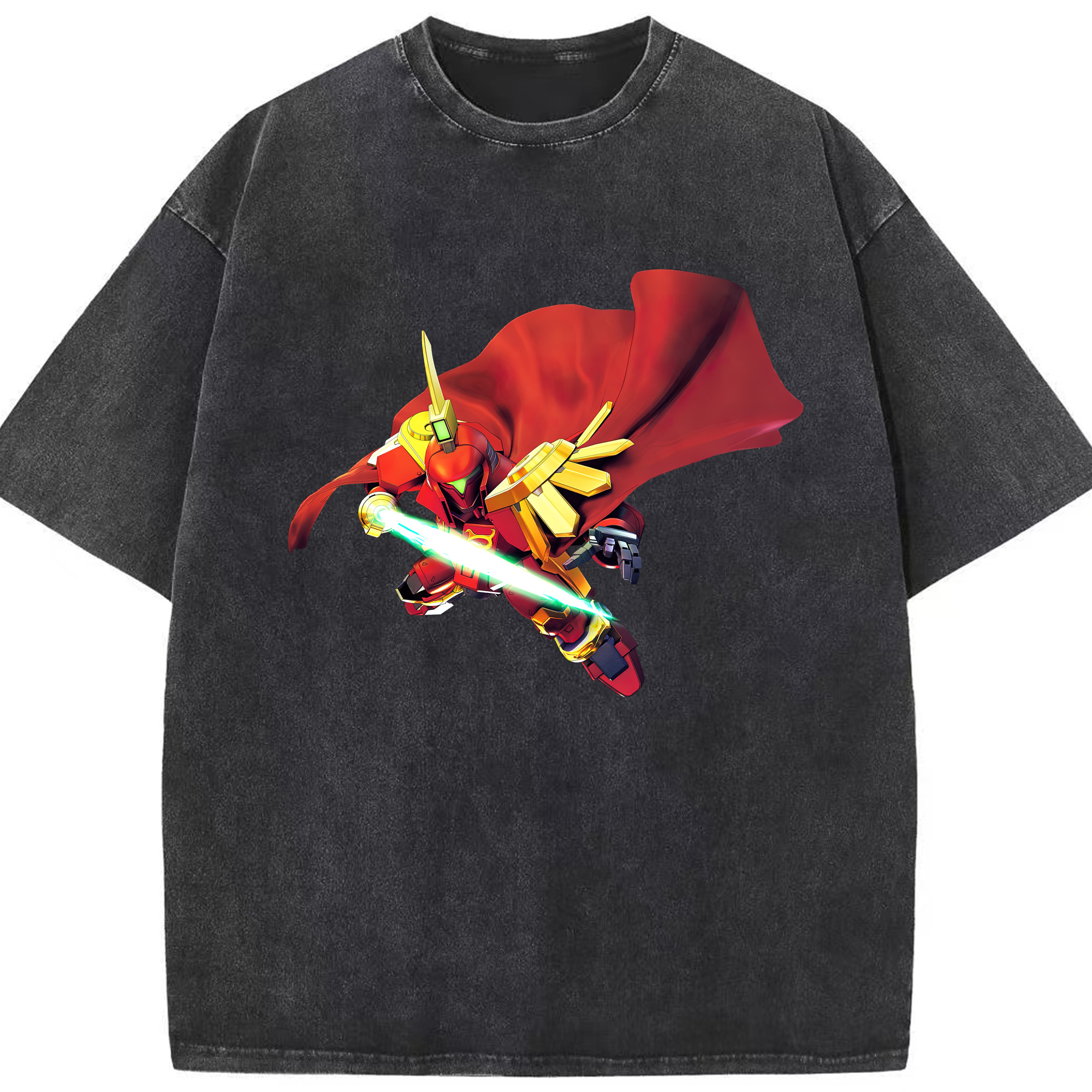 （画像用） 機動戦士ガンダム Mobile Suit Gundam 綿100% ヴィンテージ風 半袖Tシャツ（フロントプリント）