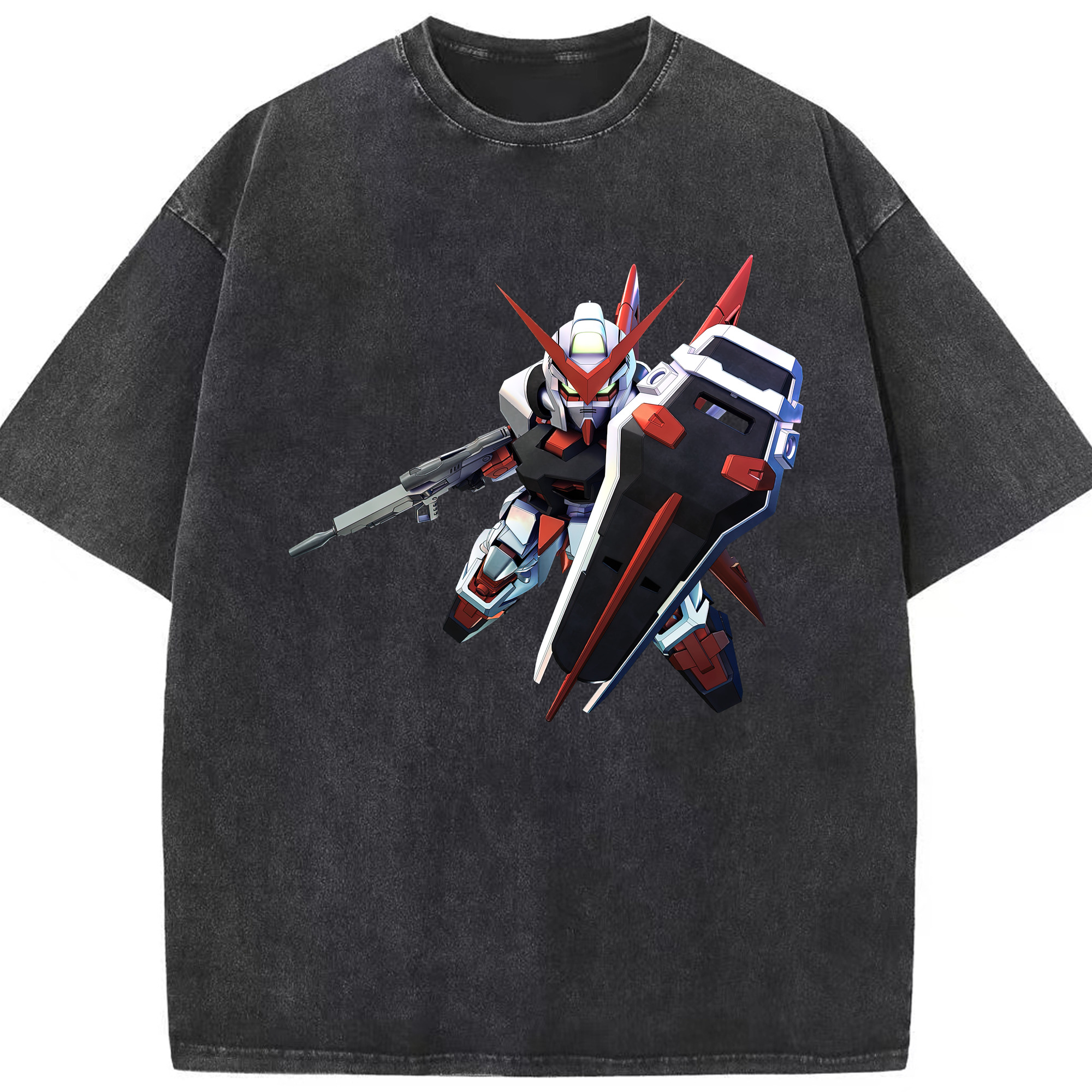 （画像用） 機動戦士ガンダム Mobile Suit Gundam 綿100% ヴィンテージ風 半袖Tシャツ（フロントプリント）