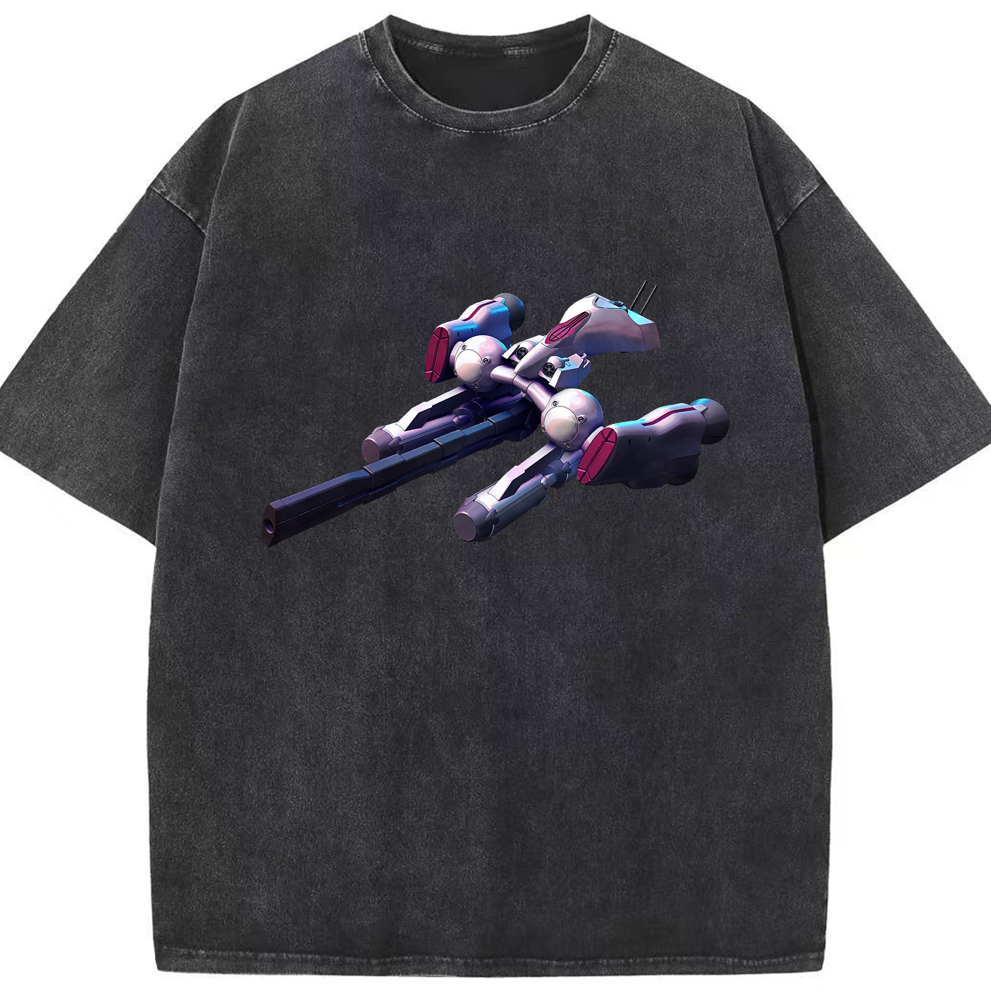 （画像用） 機動戦士ガンダム Mobile Suit Gundam 綿100% ヴィンテージ風 半袖Tシャツ（フロントプリント）