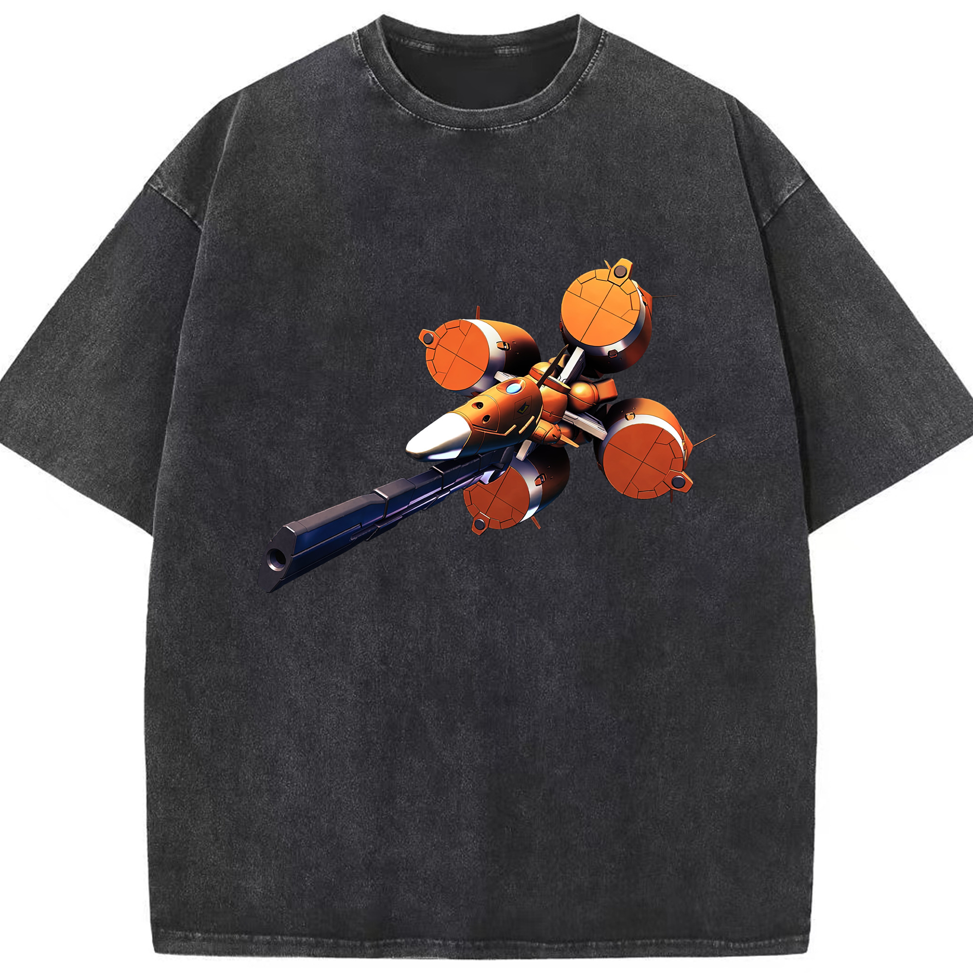 （画像用） 機動戦士ガンダム Mobile Suit Gundam 綿100% ヴィンテージ風 半袖Tシャツ（フロントプリント）