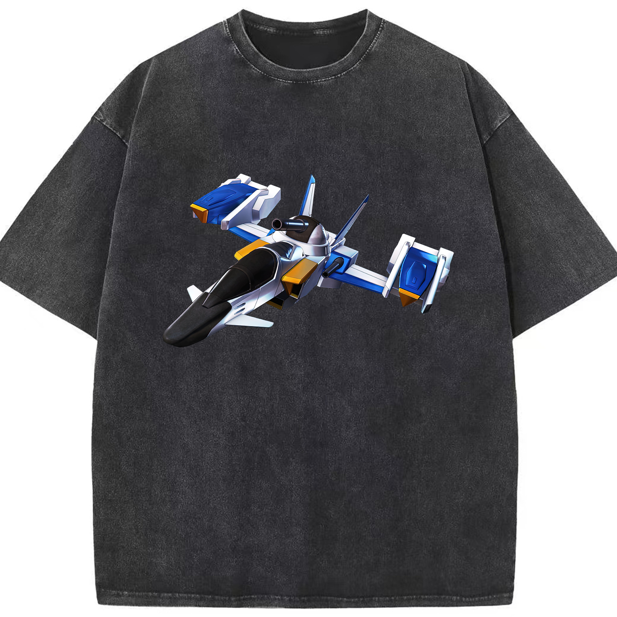 （画像用） 機動戦士ガンダム Mobile Suit Gundam 綿100% ヴィンテージ風 半袖Tシャツ（フロントプリント）