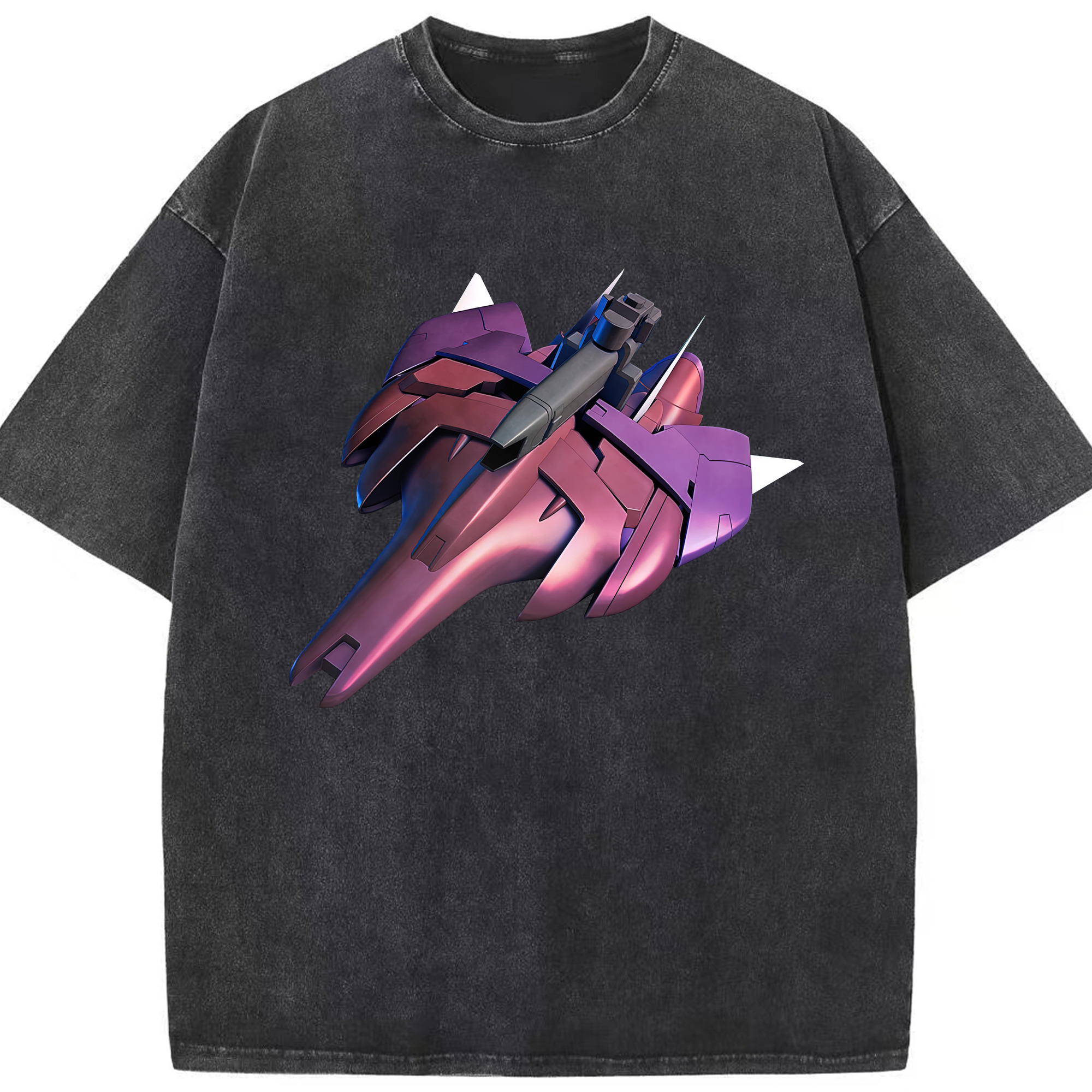 （画像用） 機動戦士ガンダム Mobile Suit Gundam 綿100% ヴィンテージ風 半袖Tシャツ（フロントプリント）