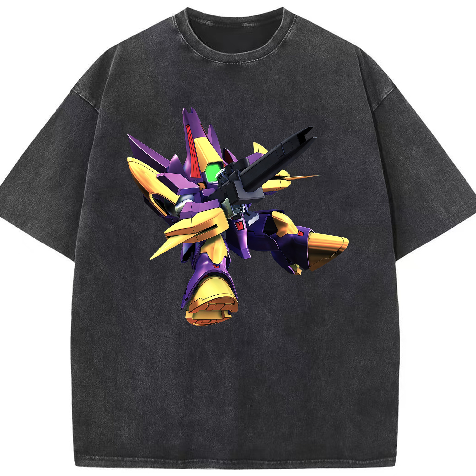 （画像用） 機動戦士ガンダム Mobile Suit Gundam 綿100% ヴィンテージ風 半袖Tシャツ（フロントプリント）