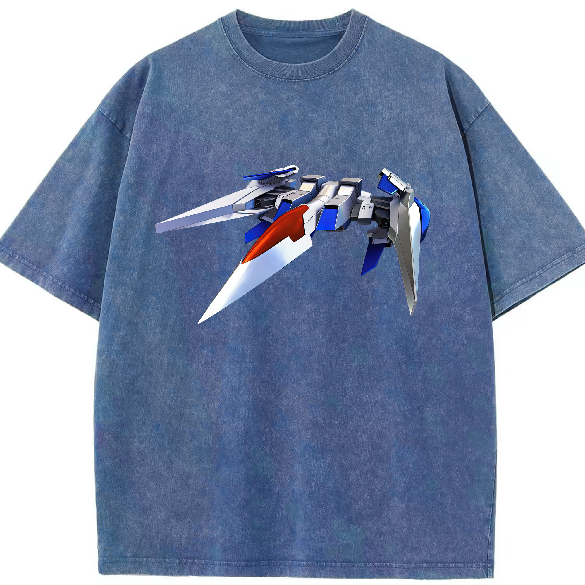 （画像用） 機動戦士ガンダム Mobile Suit Gundam 綿100% ヴィンテージ風 半袖Tシャツ（フロントプリント）