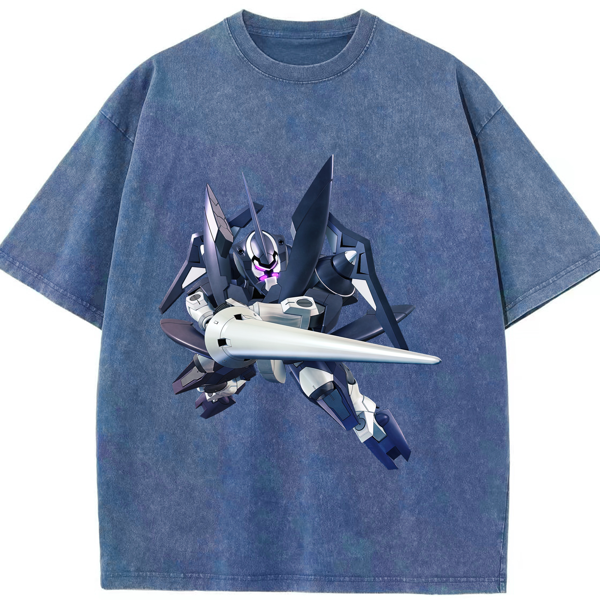 （画像用） 機動戦士ガンダム Mobile Suit Gundam 綿100% ヴィンテージ風 半袖Tシャツ（フロントプリント）