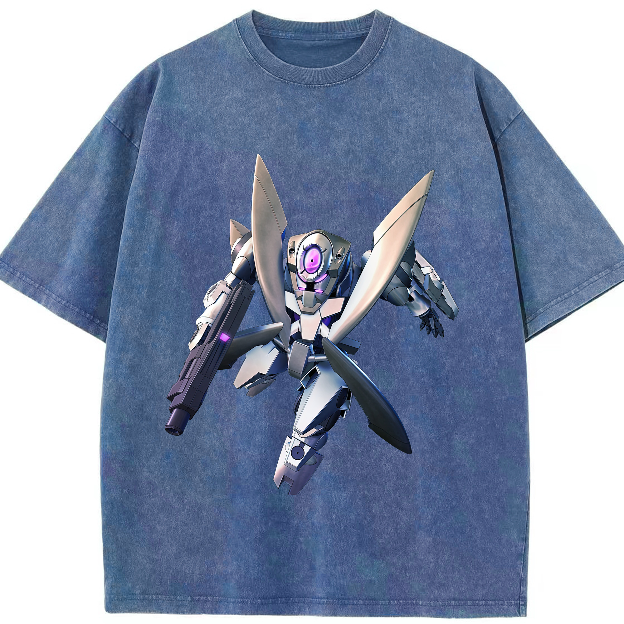 （画像用） 機動戦士ガンダム Mobile Suit Gundam 綿100% ヴィンテージ風 半袖Tシャツ（フロントプリント）