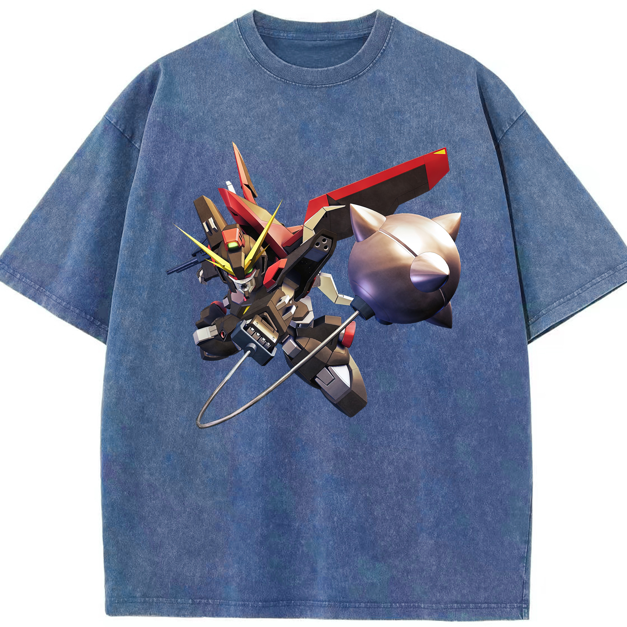 （画像用） 機動戦士ガンダム Mobile Suit Gundam 綿100% ヴィンテージ風 半袖Tシャツ（フロントプリント）
