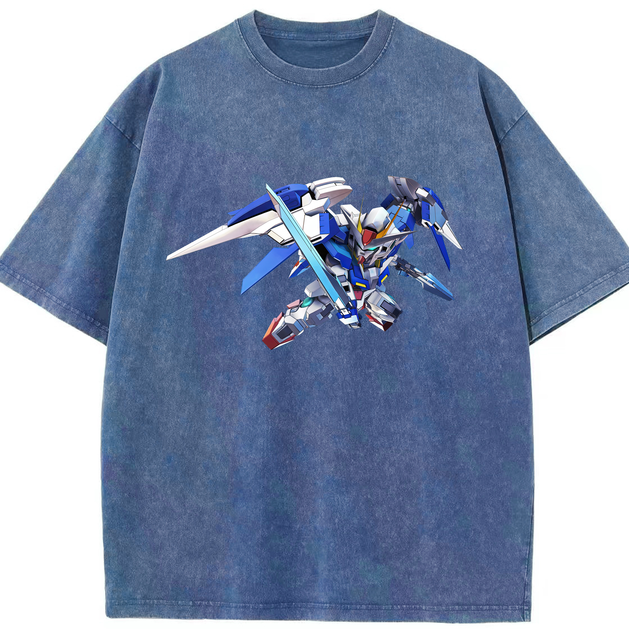 （画像用） 機動戦士ガンダム Mobile Suit Gundam 綿100% ヴィンテージ風 半袖Tシャツ（フロントプリント）