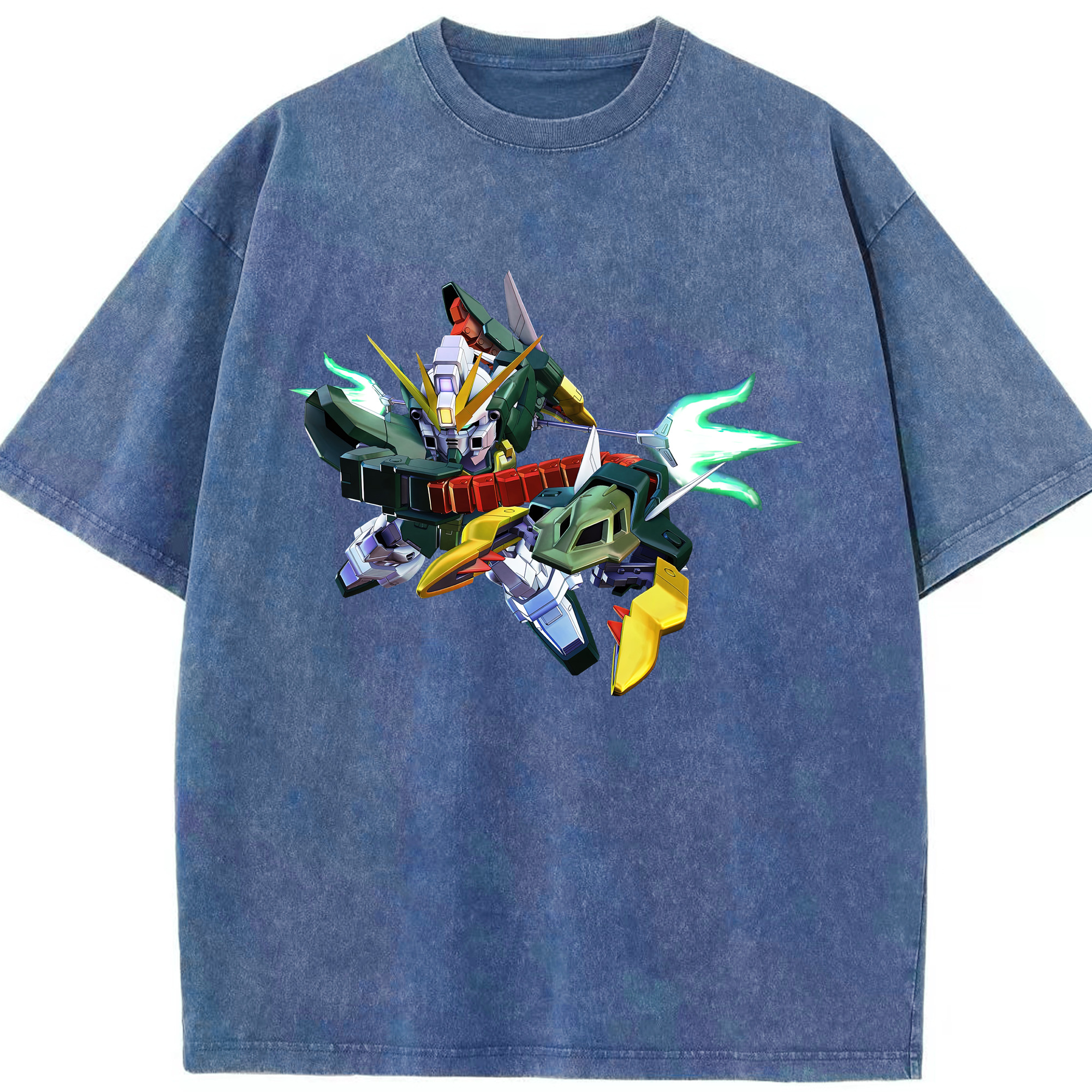 （画像用） 機動戦士ガンダム Mobile Suit Gundam 綿100% ヴィンテージ風 半袖Tシャツ（フロントプリント）