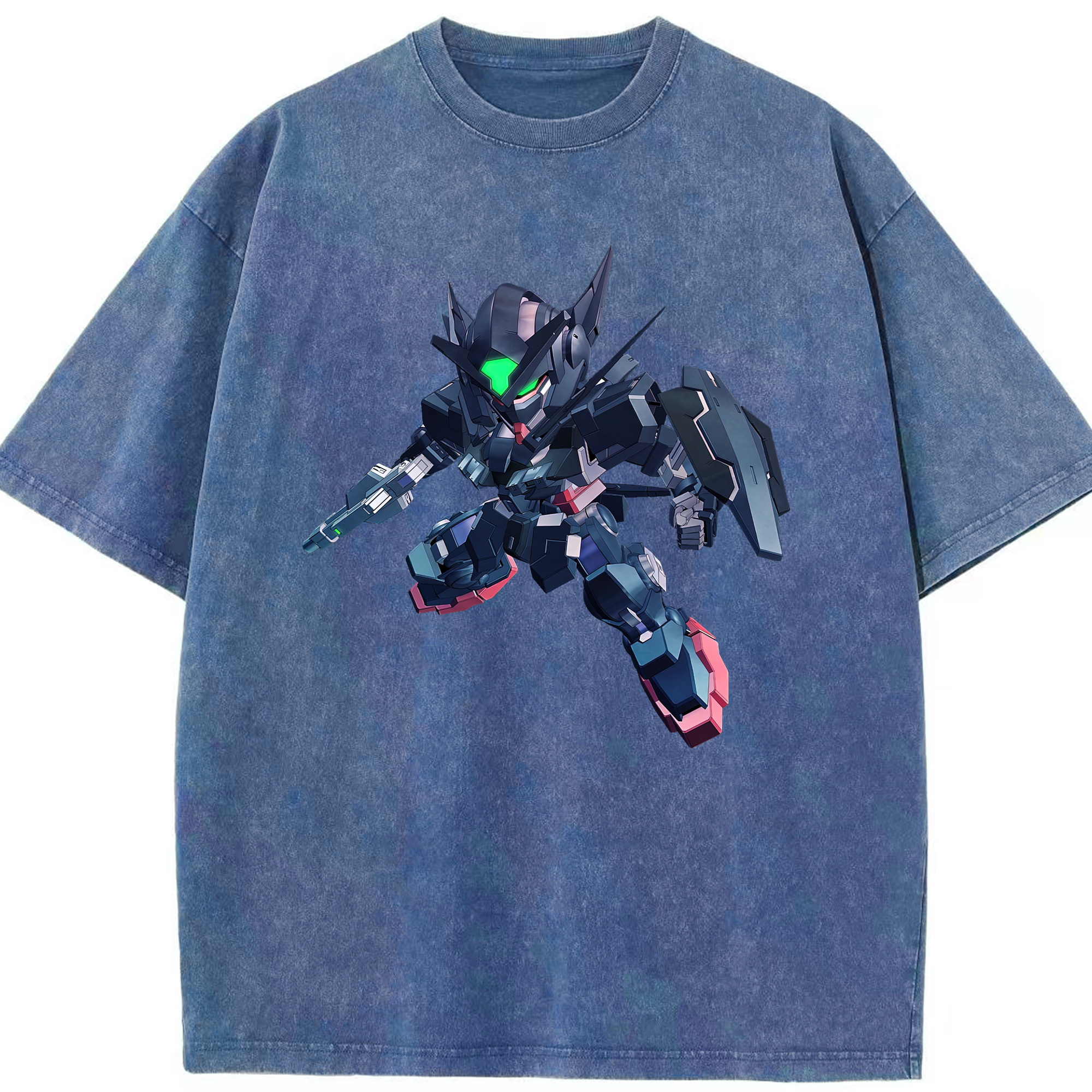 （画像用） 機動戦士ガンダム Mobile Suit Gundam 綿100% ヴィンテージ風 半袖Tシャツ（フロントプリント）