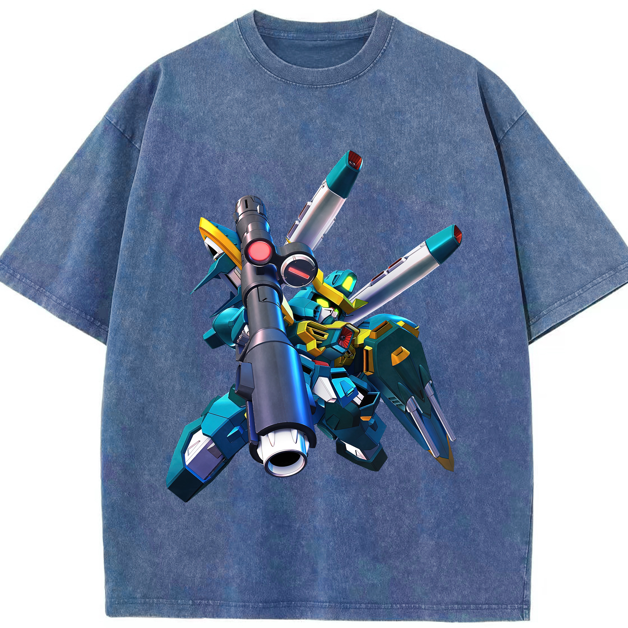 （画像用） 機動戦士ガンダム Mobile Suit Gundam 綿100% ヴィンテージ風 半袖Tシャツ（フロントプリント）