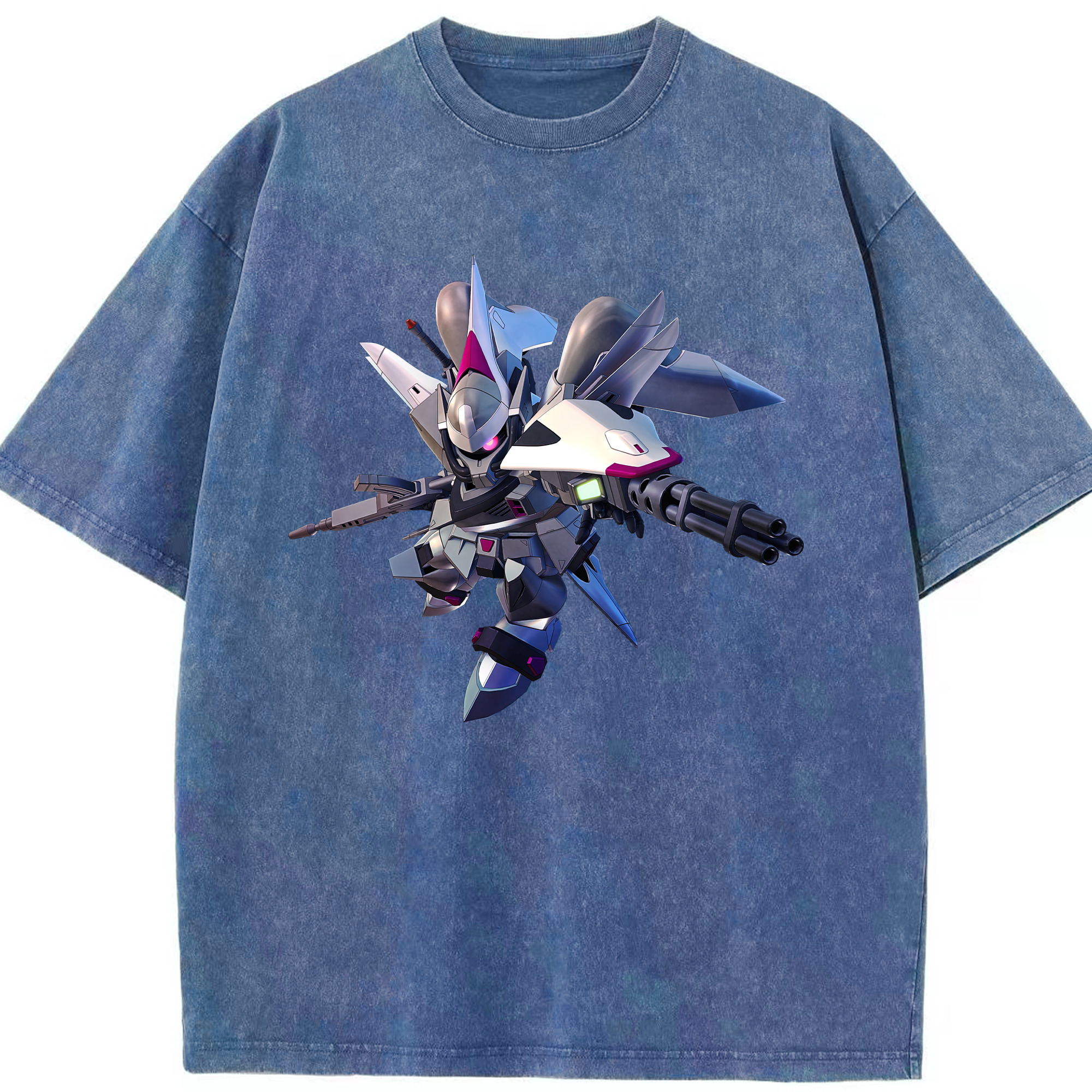 （画像用） 機動戦士ガンダム Mobile Suit Gundam 綿100% ヴィンテージ風 半袖Tシャツ（フロントプリント）