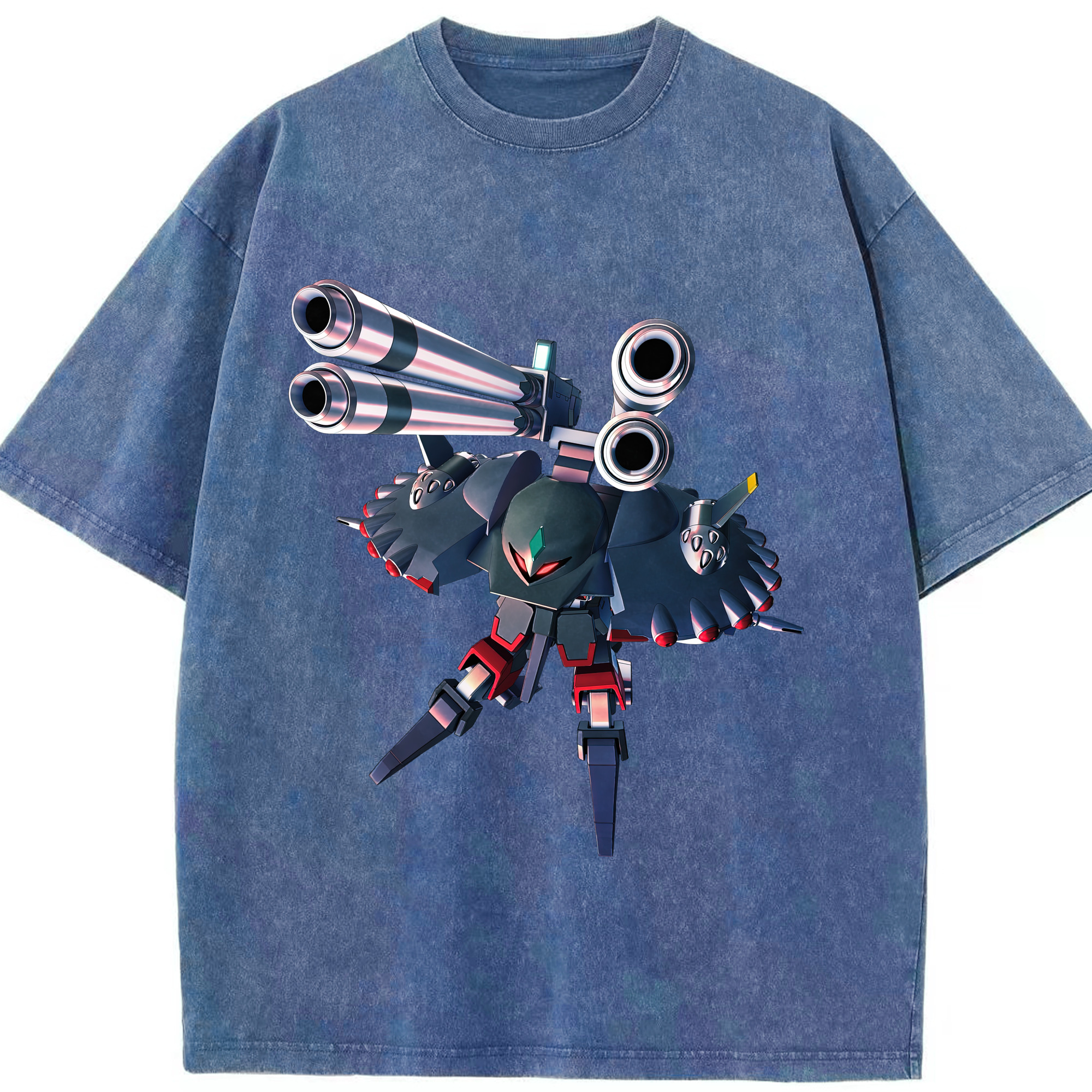 （画像用） 機動戦士ガンダム Mobile Suit Gundam 綿100% ヴィンテージ風 半袖Tシャツ（フロントプリント）