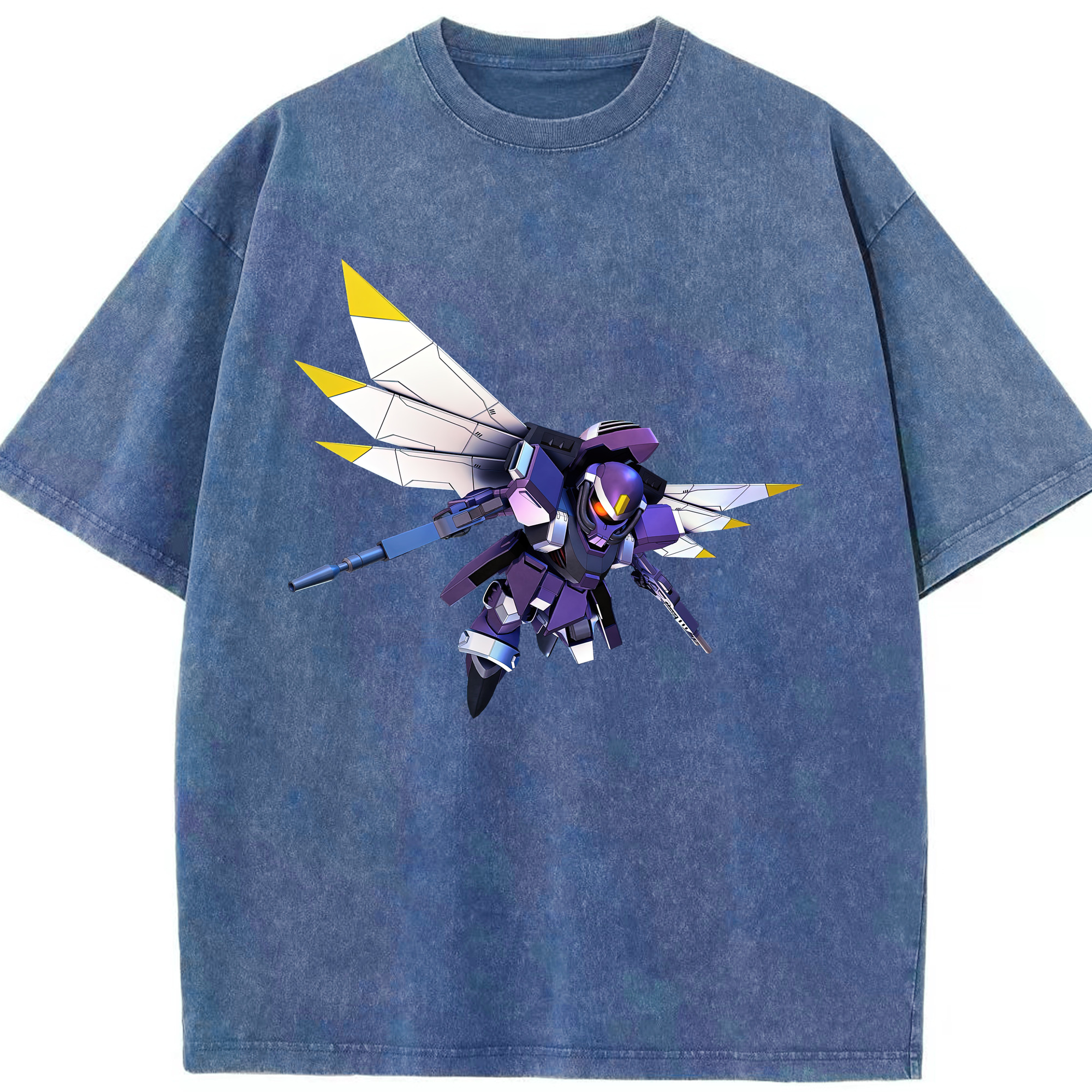 （画像用） 機動戦士ガンダム Mobile Suit Gundam 綿100% ヴィンテージ風 半袖Tシャツ（フロントプリント）