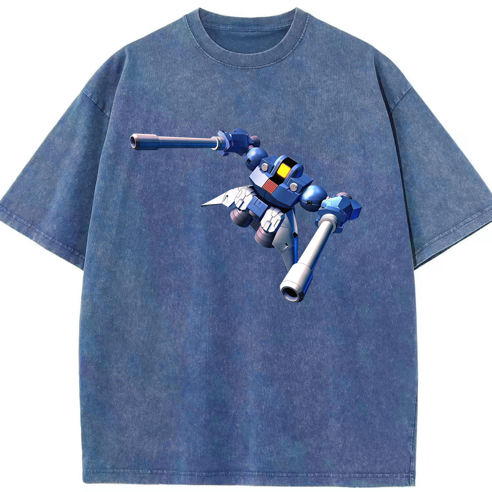 （画像用） 機動戦士ガンダム Mobile Suit Gundam 綿100% ヴィンテージ風 半袖Tシャツ（フロントプリント）
